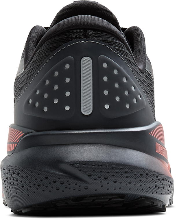 Women's Adrenaline 24 Weatherized Running Shoes - Black/Ebony/Hot Coral - Lightweight Waterproof Trail Running Sneakers for Women, Perfect for Hiking, Jogging & Outdoor Activities