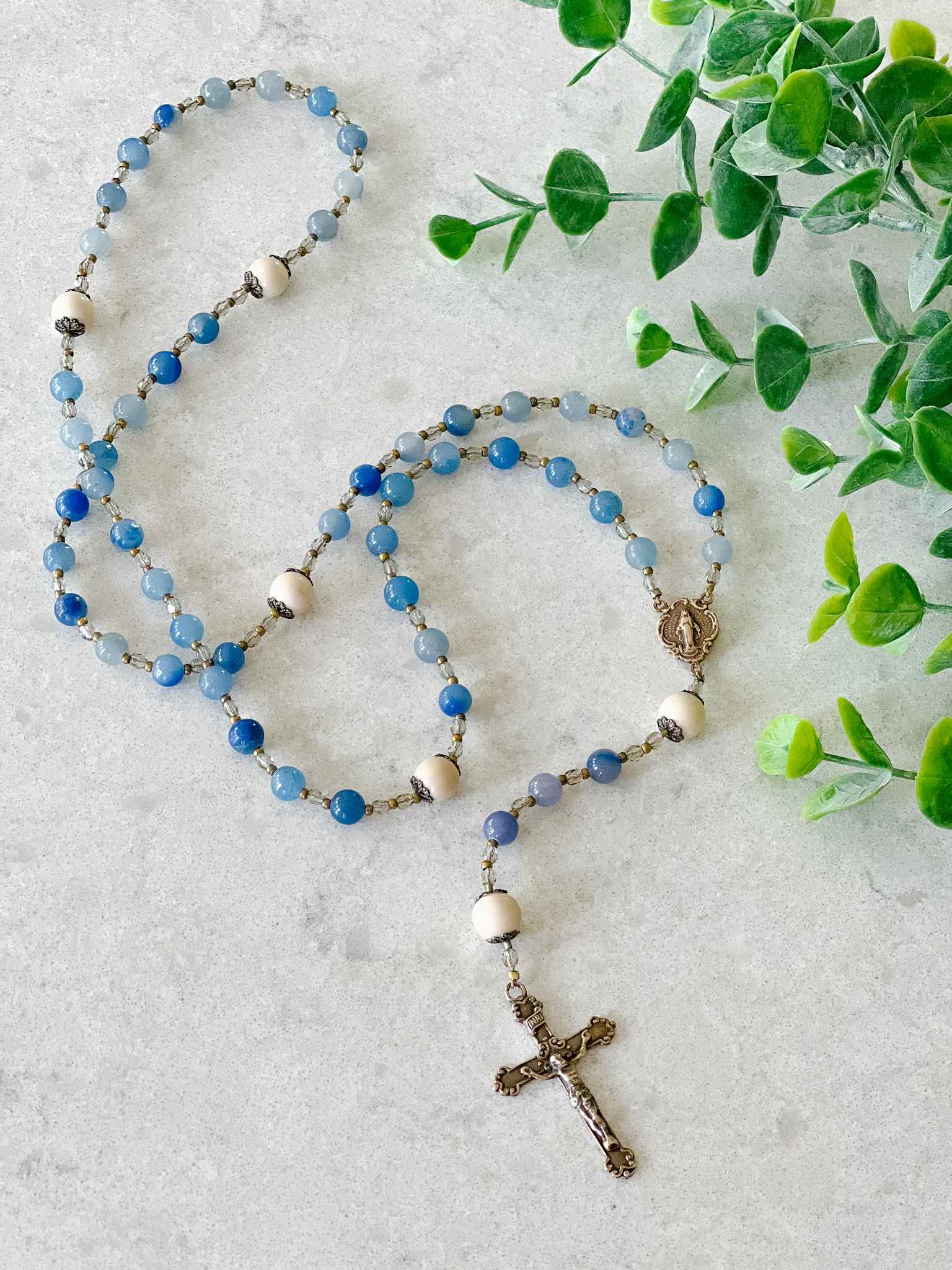 Miraculous Medal Rosary - Catholic Religious Jewelry for Prayer & Devotion - Perfect for Gifts, Worship & Spiritual Protection