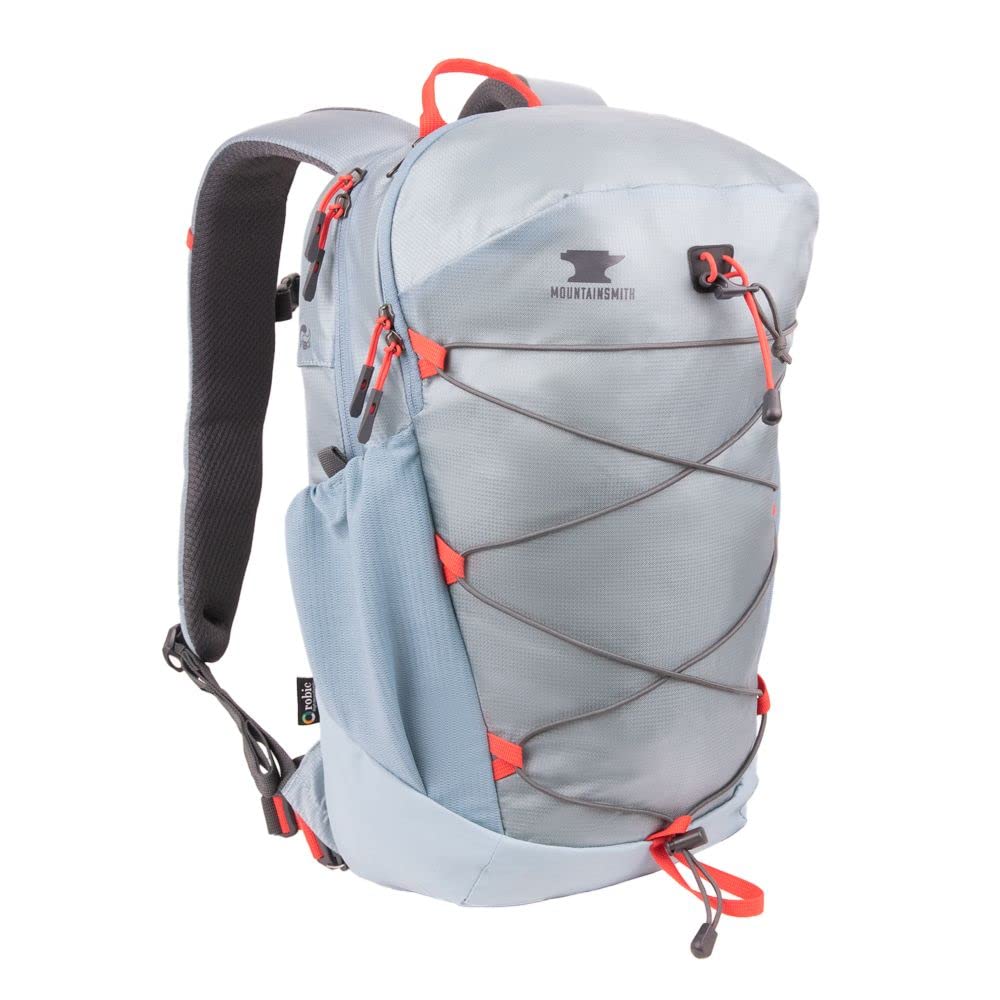 Mountainsmith Apex 20 Backpack - Lightweight Hiking Daypack for Men & Women, Durable Outdoor Backpack with Multiple Pockets (Smoke Blue) - Perfect for Camping, Travel & Daily Commute
