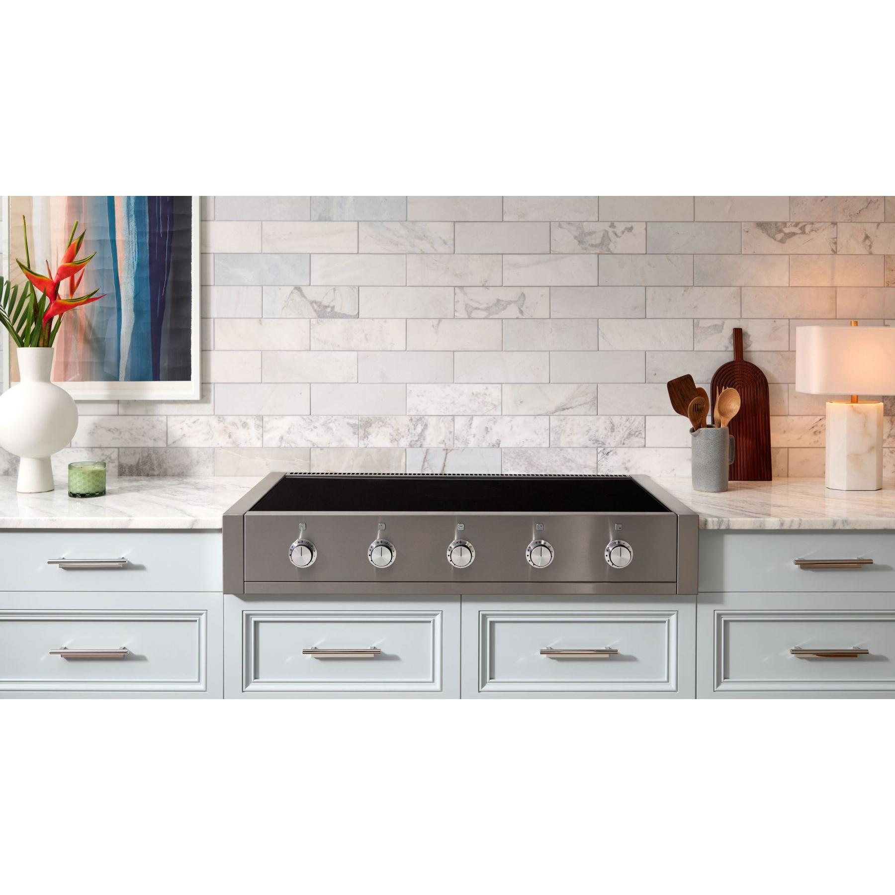 AGA AMC36INRTSS 36-Inch Built-In Induction Cooktop with Stainless Steel Finish - Perfect for Modern Kitchens & Professional Cooking