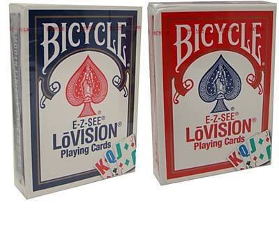 Low-Vision Special Playing Cards for Seniors & Visually Impaired - 2 Decks of Large Print Cards - Perfect for Family Game Nights & Memory Care Activities