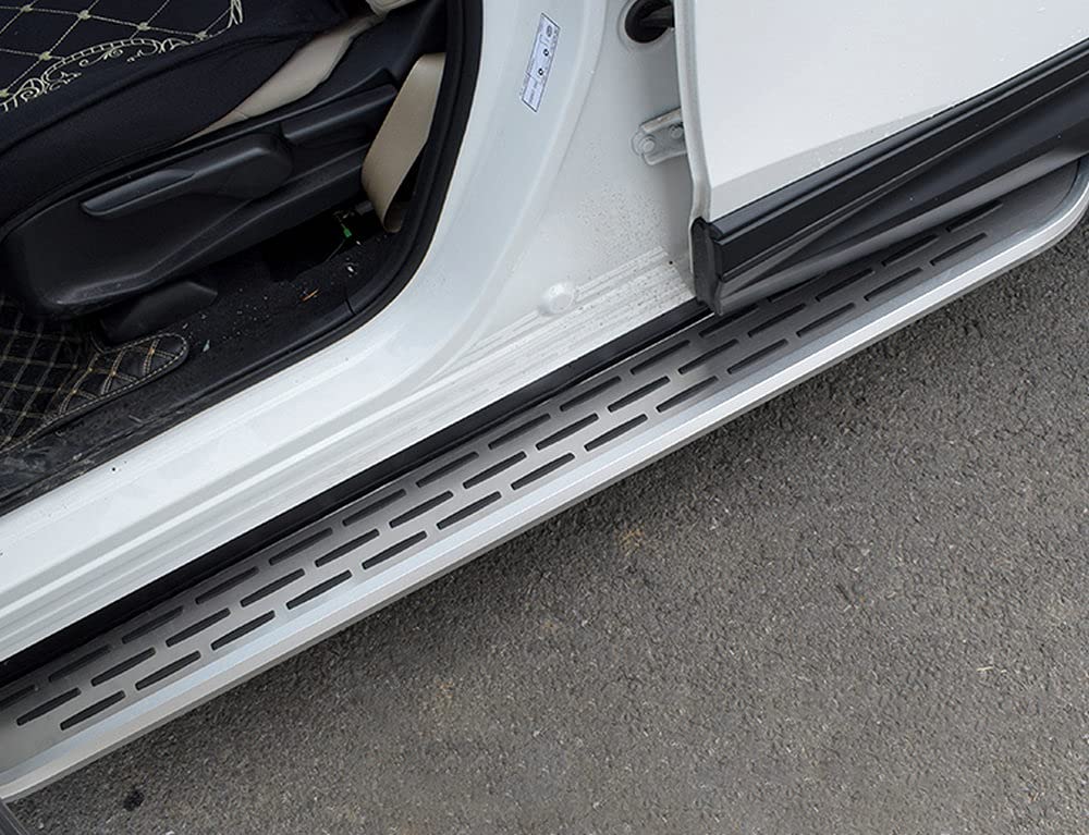 2PCS Aluminum Running Boards Side Steps Nerf Bars for 2020-2021 Ford Escape Kuga - Durable Side Pedals & Vehicle Protection - Perfect for Off-Roading, Daily Commuting & Family Adventures