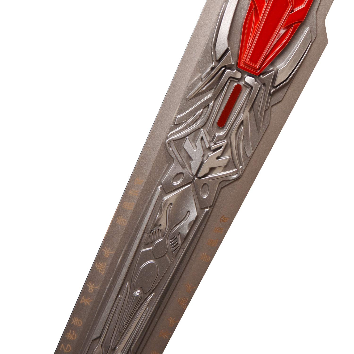 OptimusPrime Sword - Hand-Forged Stainless Steel Anime Cosplay Weapon | Perfect for Transformers Costume, Movie Reenactments & Collector Displays