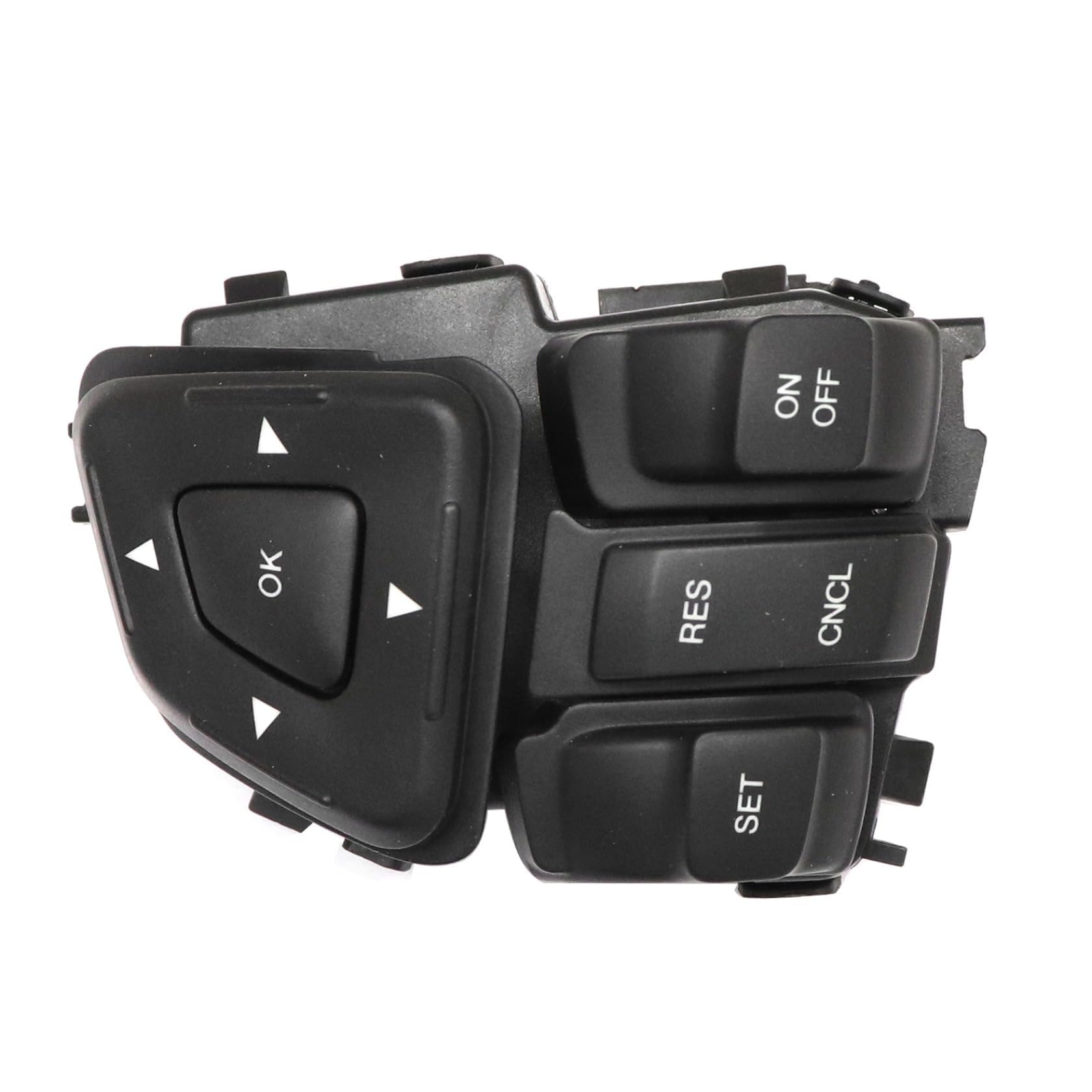 FZJDSD 1PC Car Steering Wheel Switch Compatible with Ford Edge Explorer Flex 2011-2019 - Replacement for BT4T9E740AFW - Easy Installation for Enhanced Driving Control & Convenience
