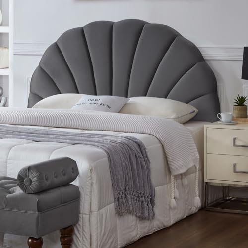 Dark Gray Queen Headboard