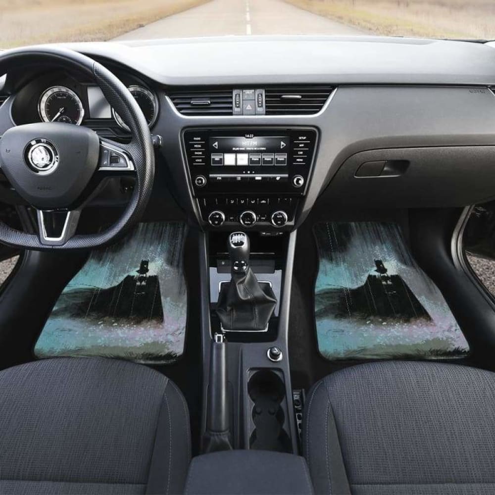 Batman Reborn Cartoon Car Floor Mats - Non-Slip, Waterproof, Custom Fit for Cars, SUVs & Trucks - Perfect for Superhero Fans & Batman Lovers - Great for Road Trips, Commuting & Car Protection
