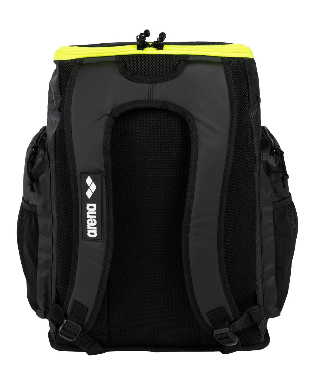 **Arena Spiky III 45L Waterproof Swim Backpack – Large Sports Gym Rucksack for Swimming Athletes – Durable Training Gear Equipment for Men & Women – Dark Smoke/Neon Yellow – Perfect for Pool, Gym & Travel**
