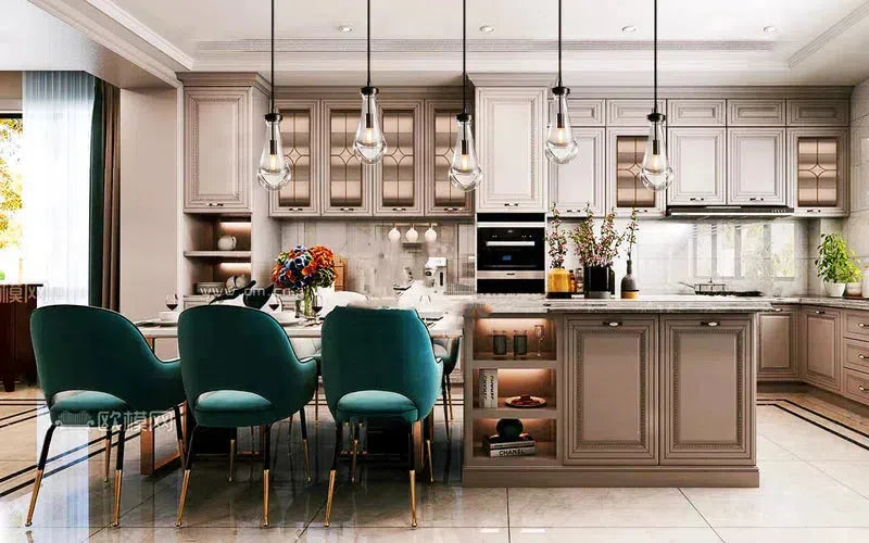 Modern Raindrop Linear Chandelier - 3-Light 22 Inch Crystal Pendant Lighting Fixture for Dining Room, Kitchen Island & Bedroom Ceiling Decor