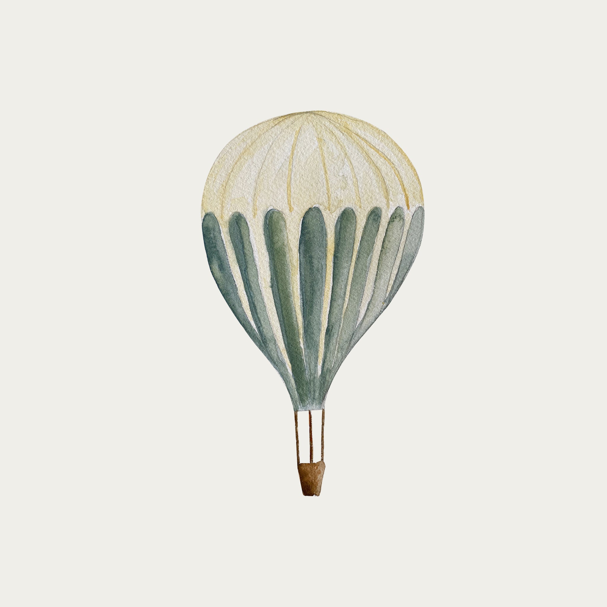 Atlas & August Hot Air Balloon Wall Decals - 5 Pack Reusable Removable Vinyl Stickers for Kids Room, Nursery, Classroom Decor - Perfect for Birthday Parties & Themed Events