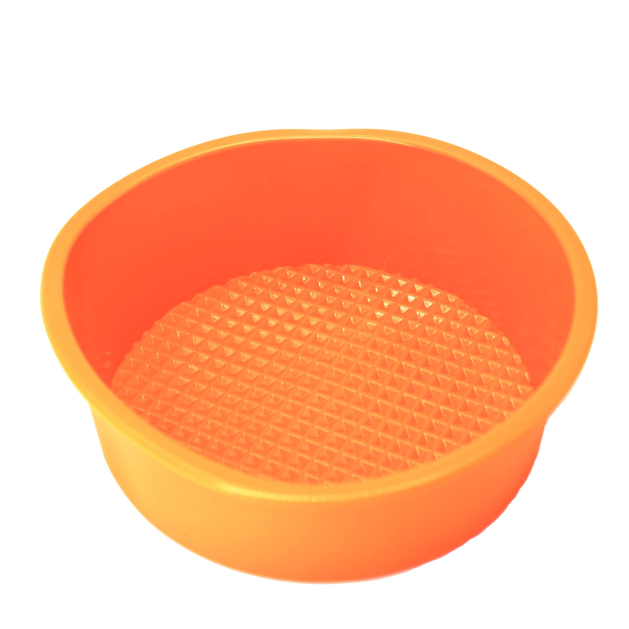 X-Haibei 4.5 Inch Flexible Silicone Baking Mold - Round Cake Pan, Bread Maker, Perfect for Sandwiches & Hamburgers - Ideal for Home Baking, Party Snacks and Kids Lunch Prep