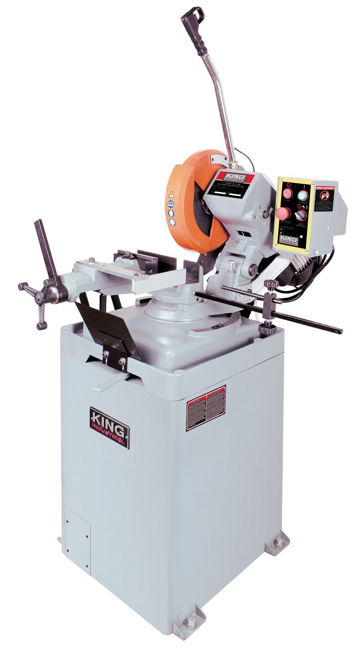 KING KC 315CS 12-Inch Slow Speed Cold Cut Saw - Precision Metal Cutting for DIY Projects and Professional Workshops