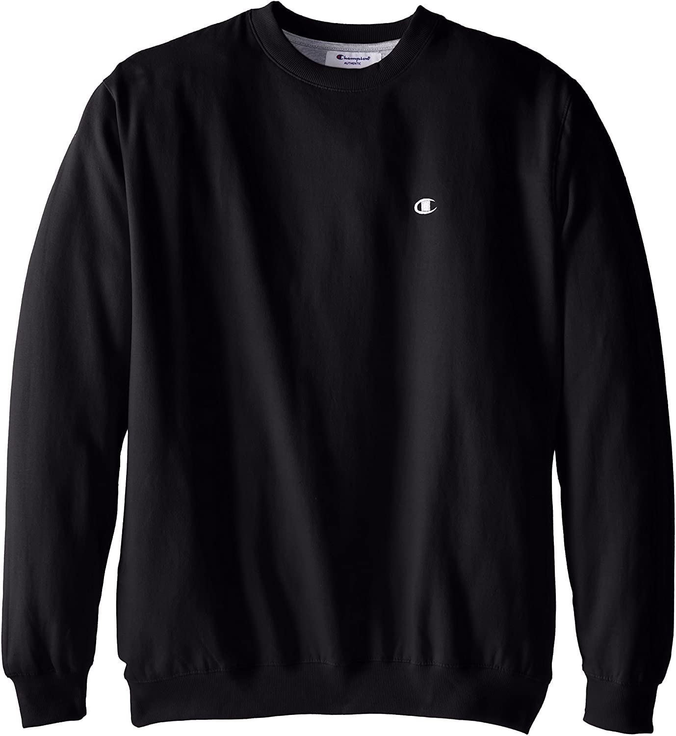 Champion Big and Tall Men's Crewneck Sweatshirt - Comfortable Oversized Pullover Hoodie for Casual Wear, Gym & Lounge