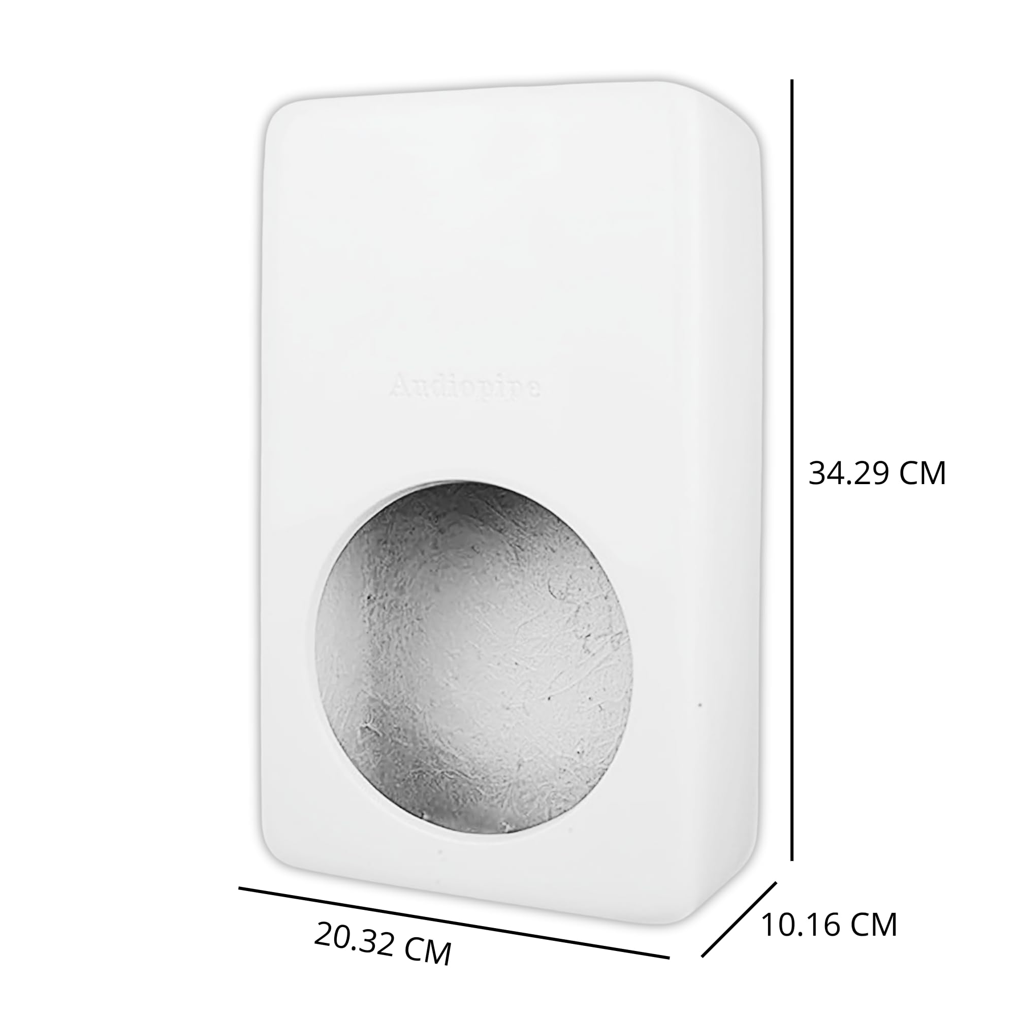Audiopipe APSW62GM 6.5 Inch Waterproof Marine Speakers with Enclosure - Premium Sound for Boats, Yachts & Outdoor Use