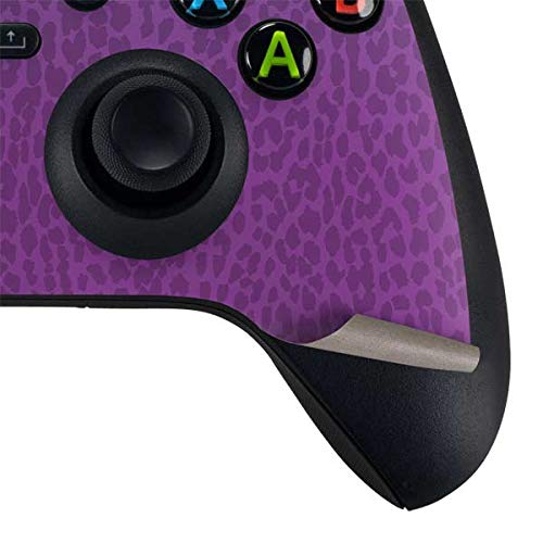 Skinit Custom Gaming Skin for Xbox Series X Controller - Cheetah Print in Purple & Blue | Protective Decal for Enhanced Grip & Style | Perfect for Gaming Enthusiasts & Collectors