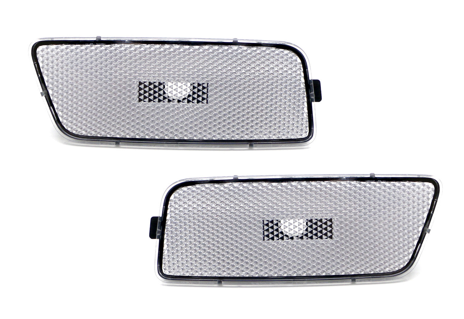 Clear Lens Front Bumper Side Marker Light Housing for 2010-2014 Volkswagen MK6 Golf/GTI - Replacement Turn Signal Light for Enhanced Visibility & Style
