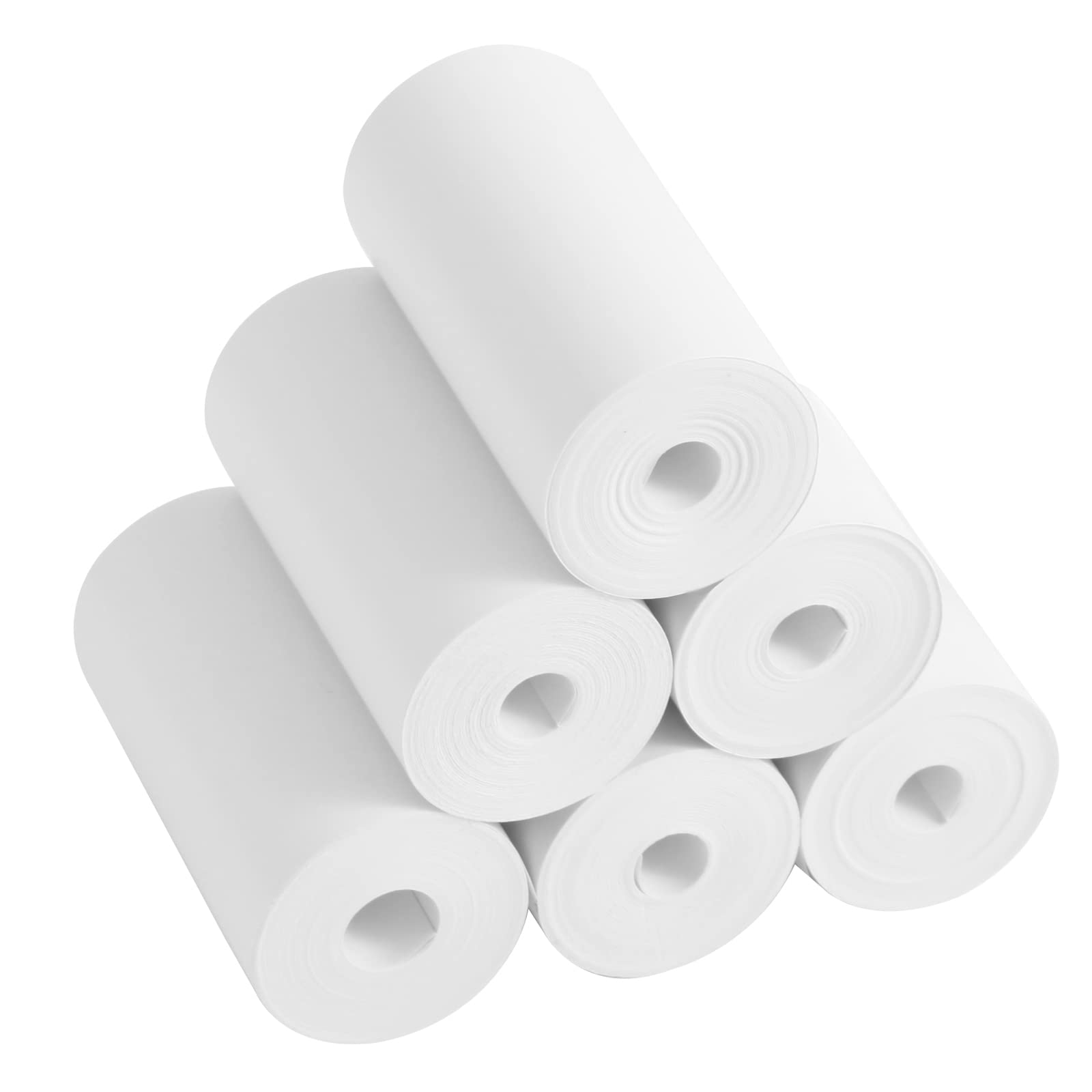 6 Rolls Premium Thermal Print Paper for Kids Instant Camera - 57x30mm Photo Printer Refill Paper - Perfect for Birthday Parties, Travel Memories & Creative Projects