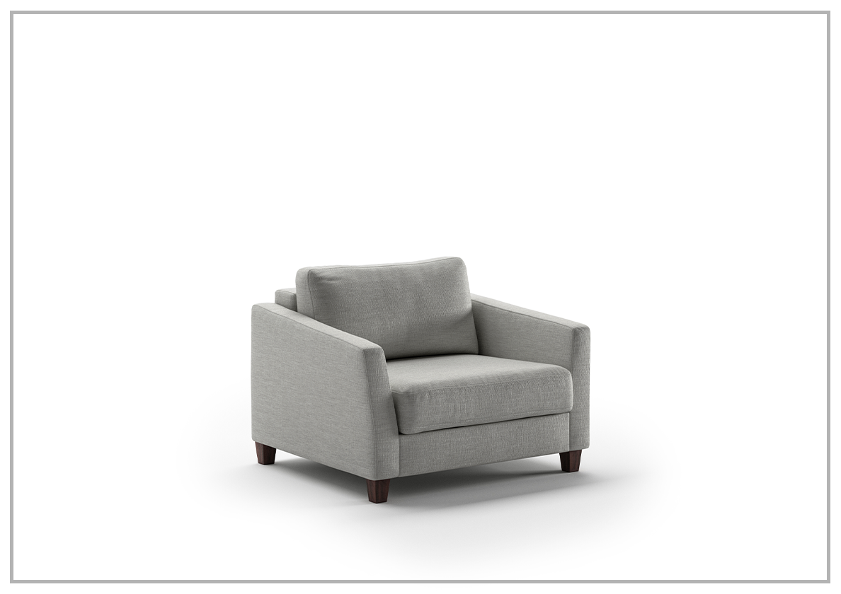 Custom Luonto Monika Fabric Sleeper Sofa - Handmade to Order | Convertible Couch Bed for Small Spaces & Guest Rooms | Perfect for Apartments, Dorms & Home Offices