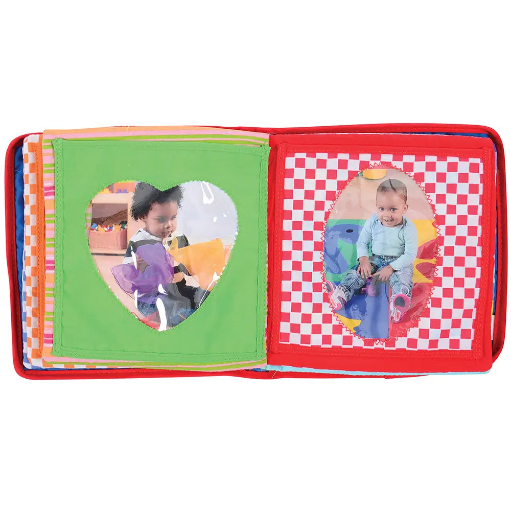 Baby's First Photo Album | Interactive Family & Friends Recognition Book with Mirror - Perfect for Newborn Milestones, Baby Shower Gifts & Memory Keeping