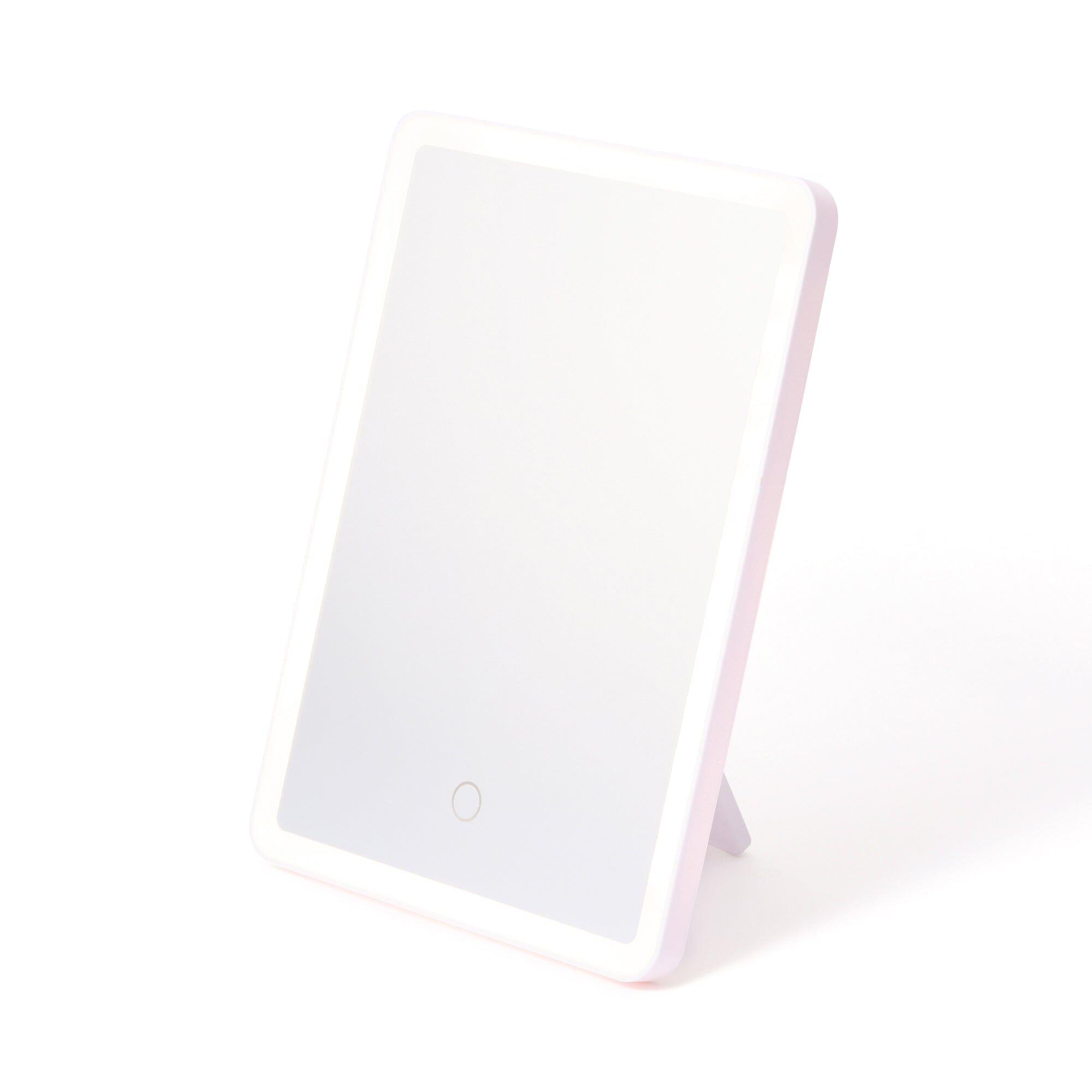 Lucio LED Vanity Mirror with Stand - Adjustable Brightness & Touch Control for Makeup, Skincare, and Grooming - Perfect for Bedroom, Bathroom, and Dressing Room