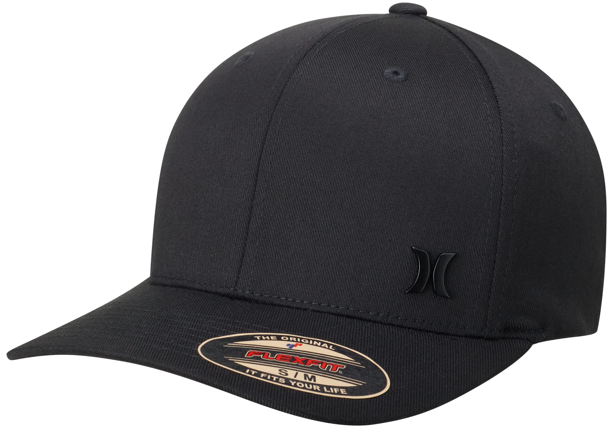 Hurley Men's Baseball Cap - Iron Corp Fitted Hat for Men | Adjustable & Stylish Baseball Hat for Outdoor Sports, Casual Wear & Sun Protection