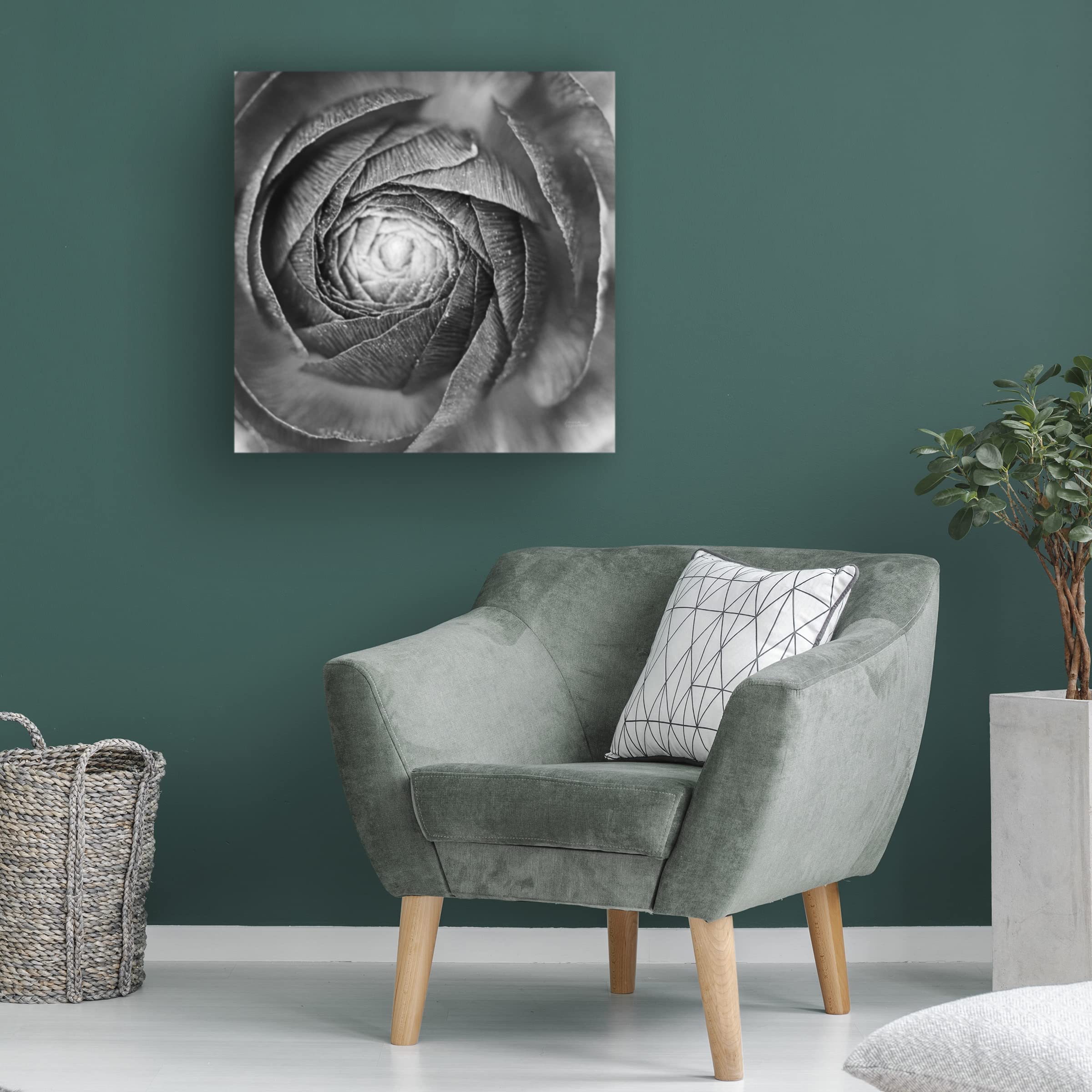 Trademark Fine Art 'Mediterranean Flair XIII' Canvas Wall Art by Daphne Brissonnet - Coastal Home Decor, Beach House Painting, Living Room & Bedroom Wall Art
