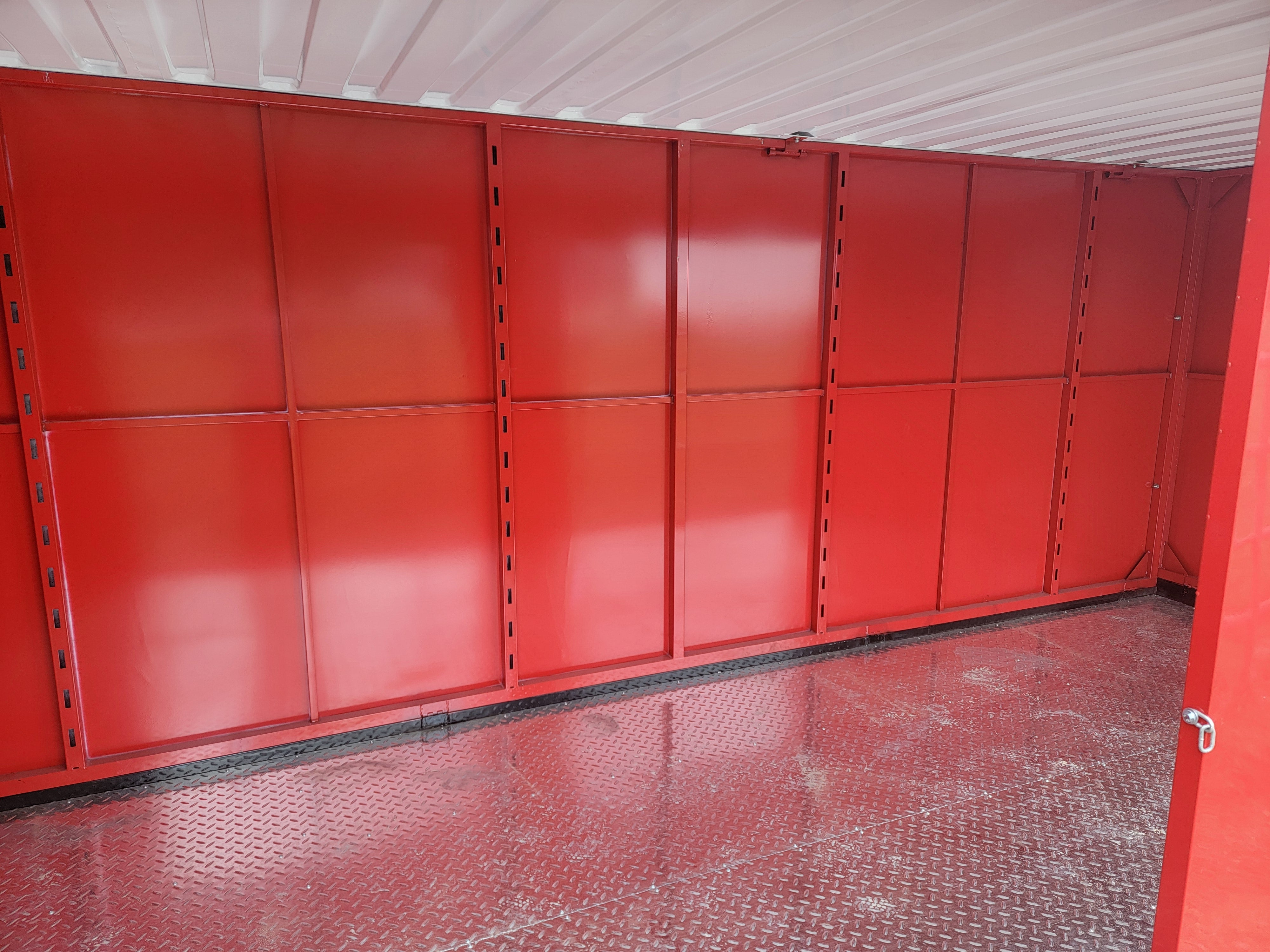 8'x20' Double Livestock Stall Portable Storage Building - Relocatable Loafing Shed Container for Horses, Cattle & Farm Animals - Perfect for Barns, Ranches & Agricultural Use