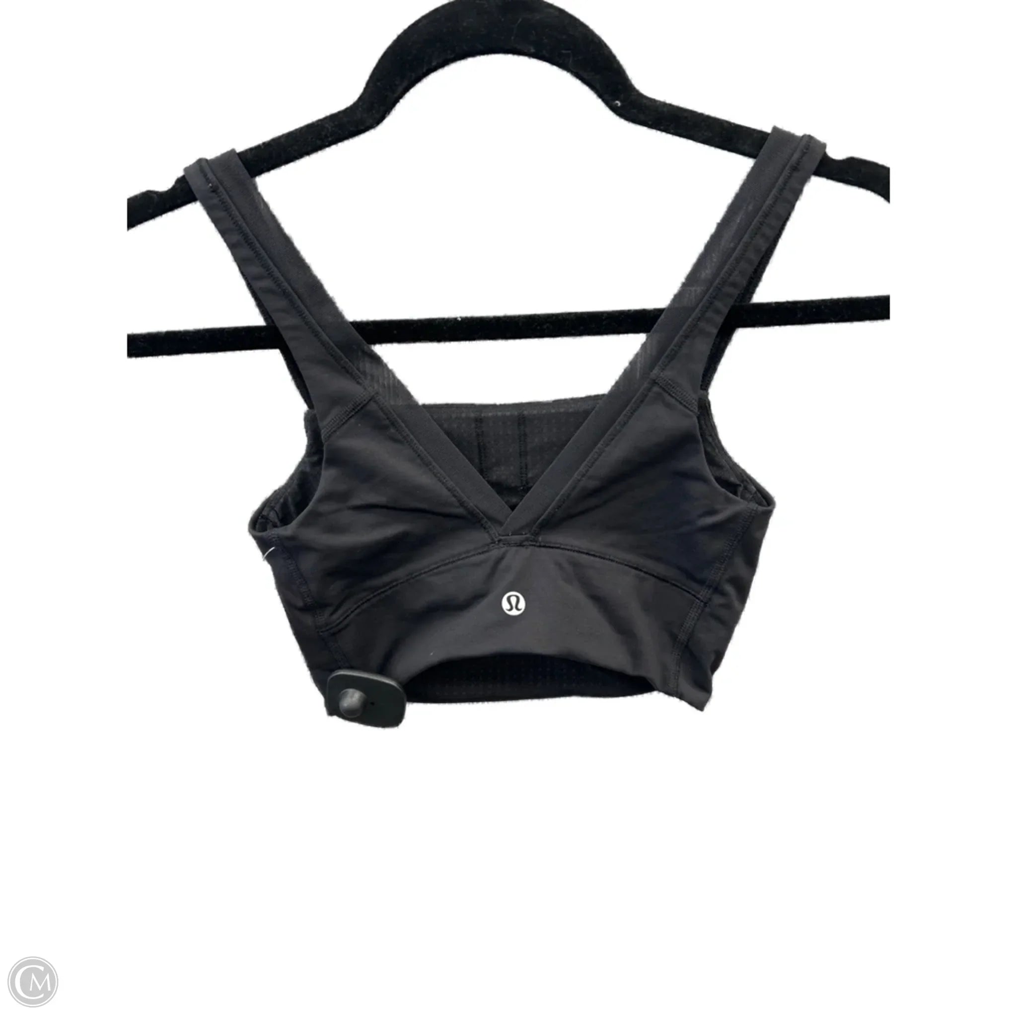 Lululemon Black Athletic Sports Bra for Women - XS Size - High Support Workout Top for Running, Yoga & Gym
