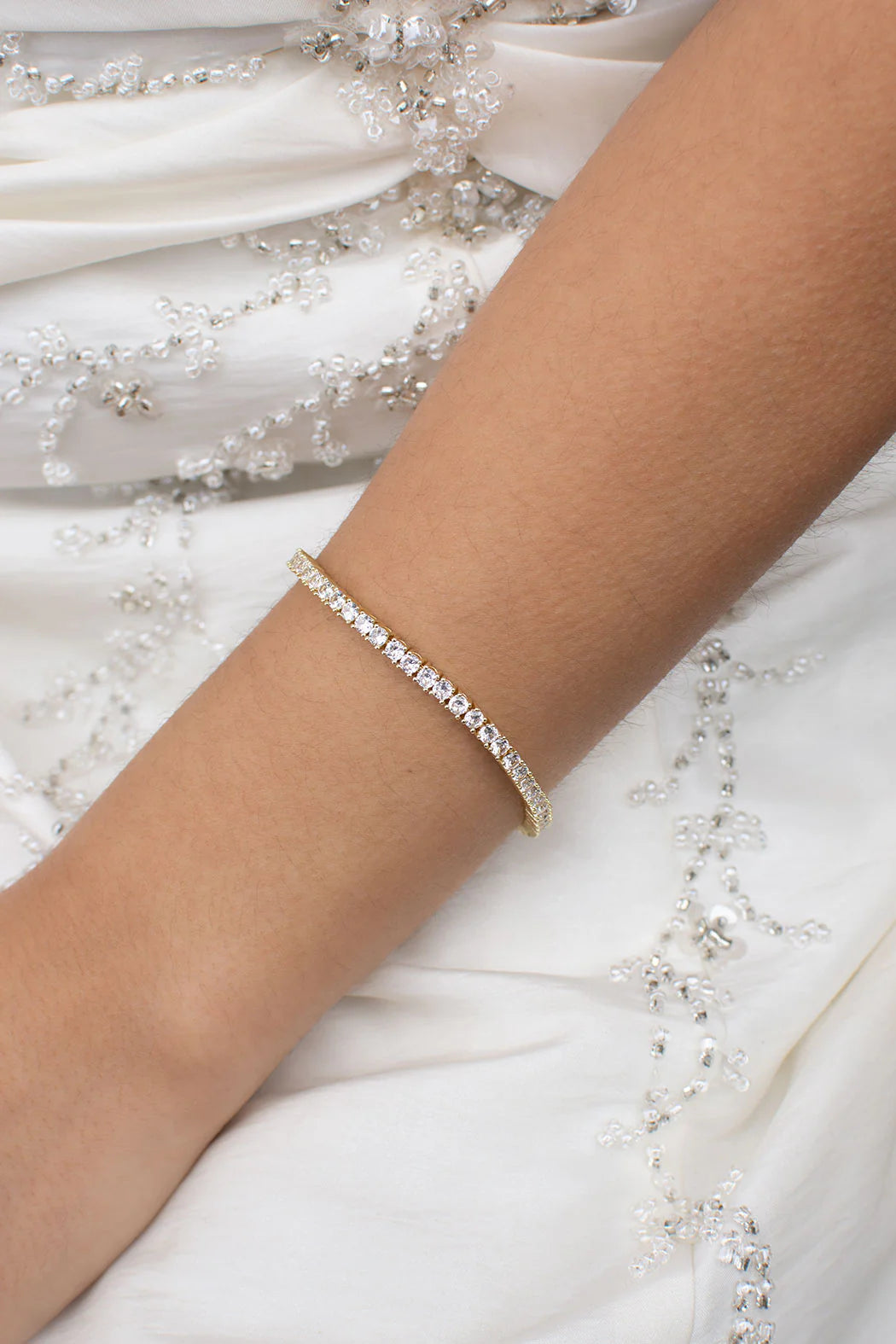 Valentina Bracelet for Women - Elegant Gold & Silver Beaded Jewelry Gift for Her | Perfect for Parties, Weddings & Everyday Wear