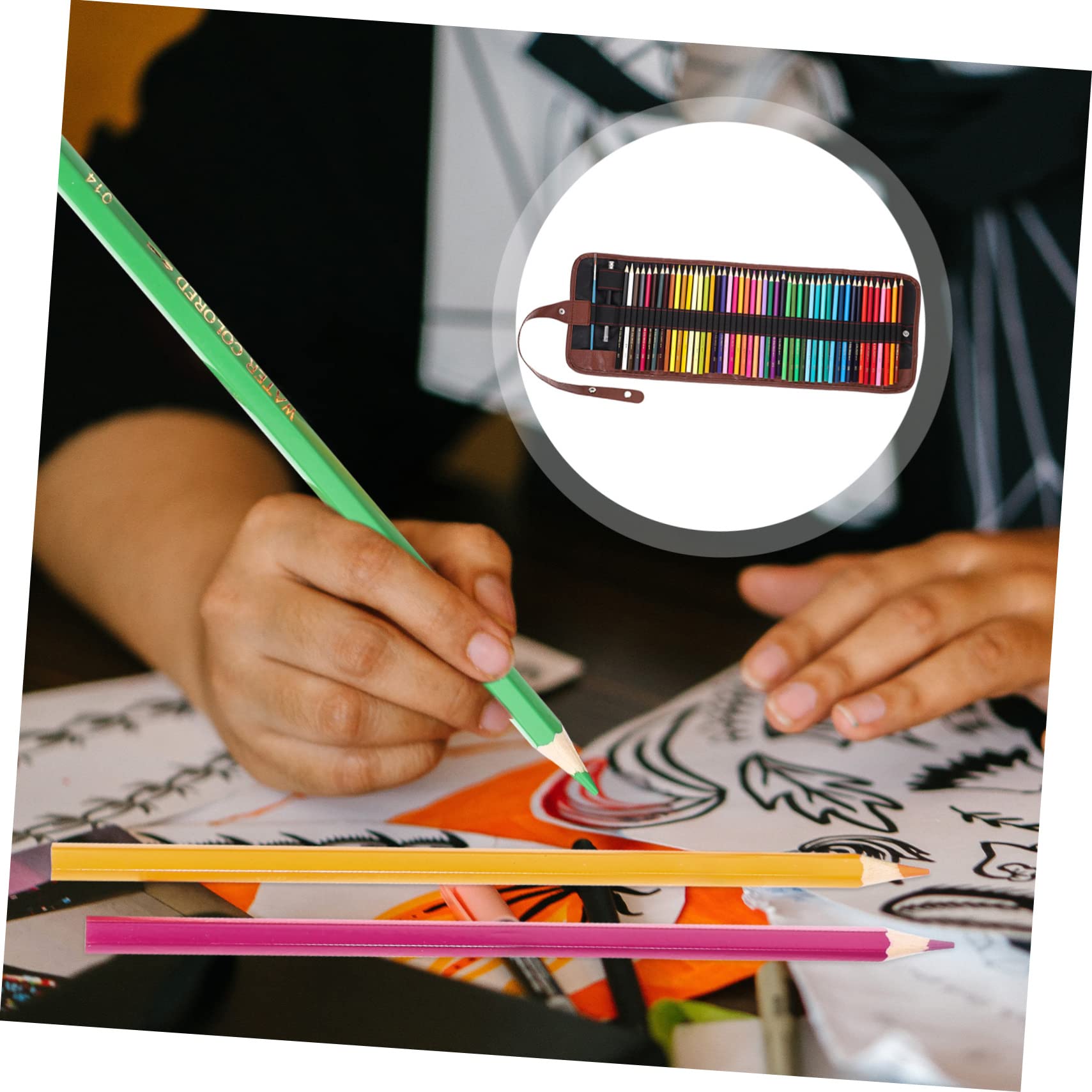 HOODANCOS 4 Sets Professional Drawing Pencils - 12 Color Pencils & Sketching Pencils for Artists, Students & School Supplies | Perfect for Sketching, Coloring, Wood Drawing & Art Projects