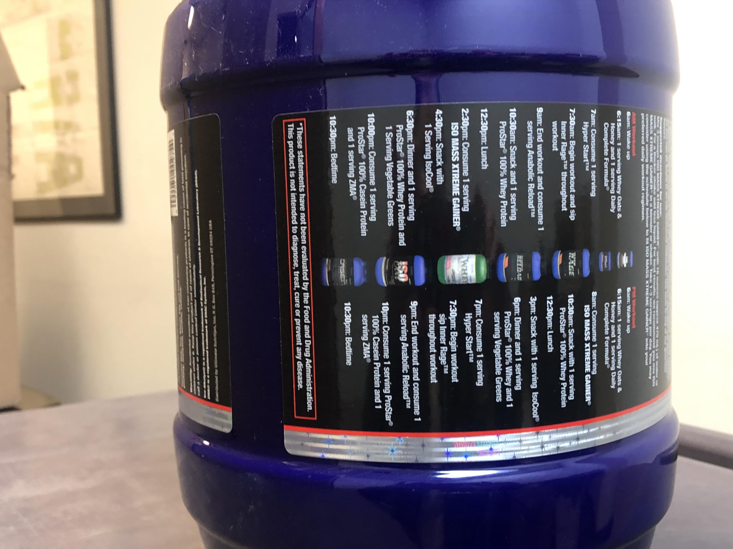 Ultimate Nutrition ISO Mass Xtreme Gainer - High Protein Weight Gainer Powder with Creatine, 60g Protein per Serving, Whey Isolate for Lean Muscle Growth, 10lbs (30 Servings) Chocolate Flavor - Perfect for Post-Workout Recovery & Bodybuilding