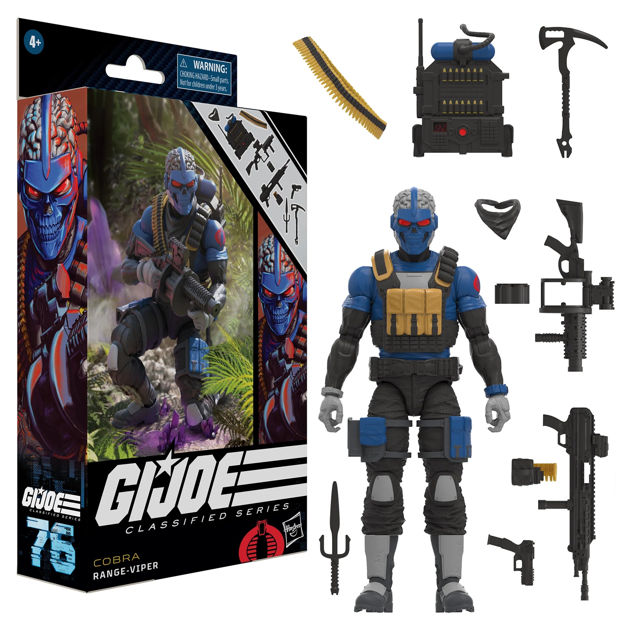 G.I. Joe Classified Series Range Viper Action Figure - 6-Inch Collectible Military Toy with Accessories - Perfect for Display, Play & G.I. Joe Collections