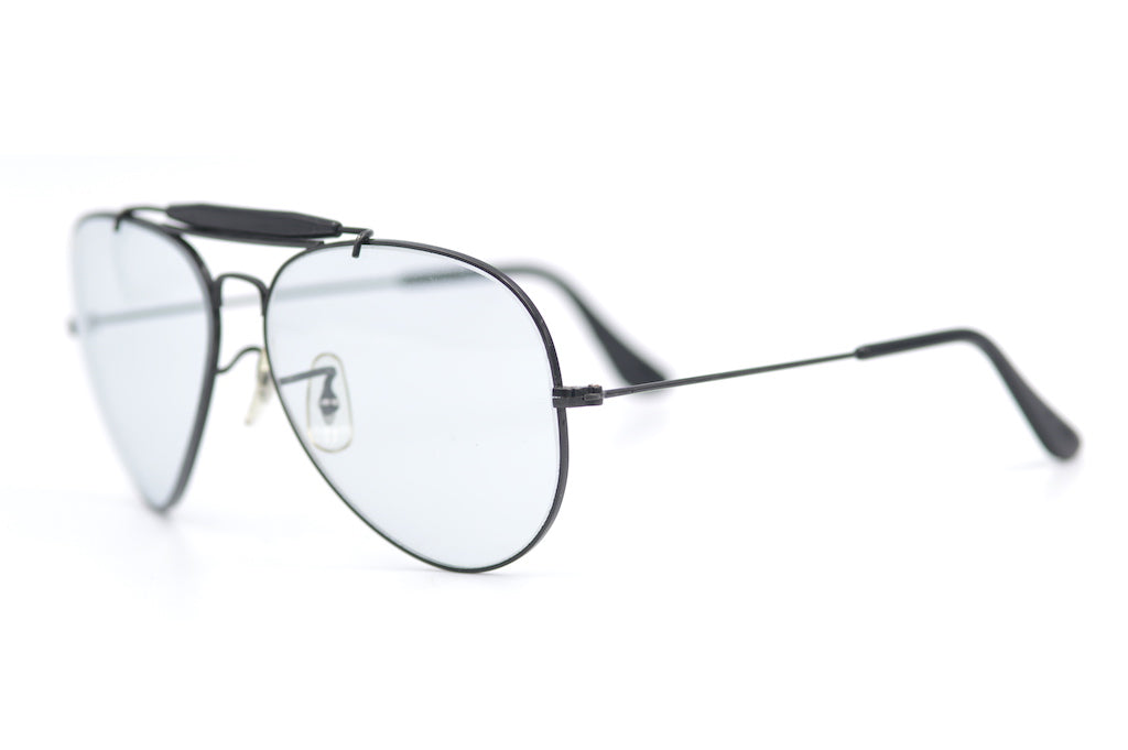 RayBan Outdoorsman Changeable Aviator Sunglasses - Polarized Lenses, UV Protection, Lightweight Frame for Outdoor Activities, Driving & Travel