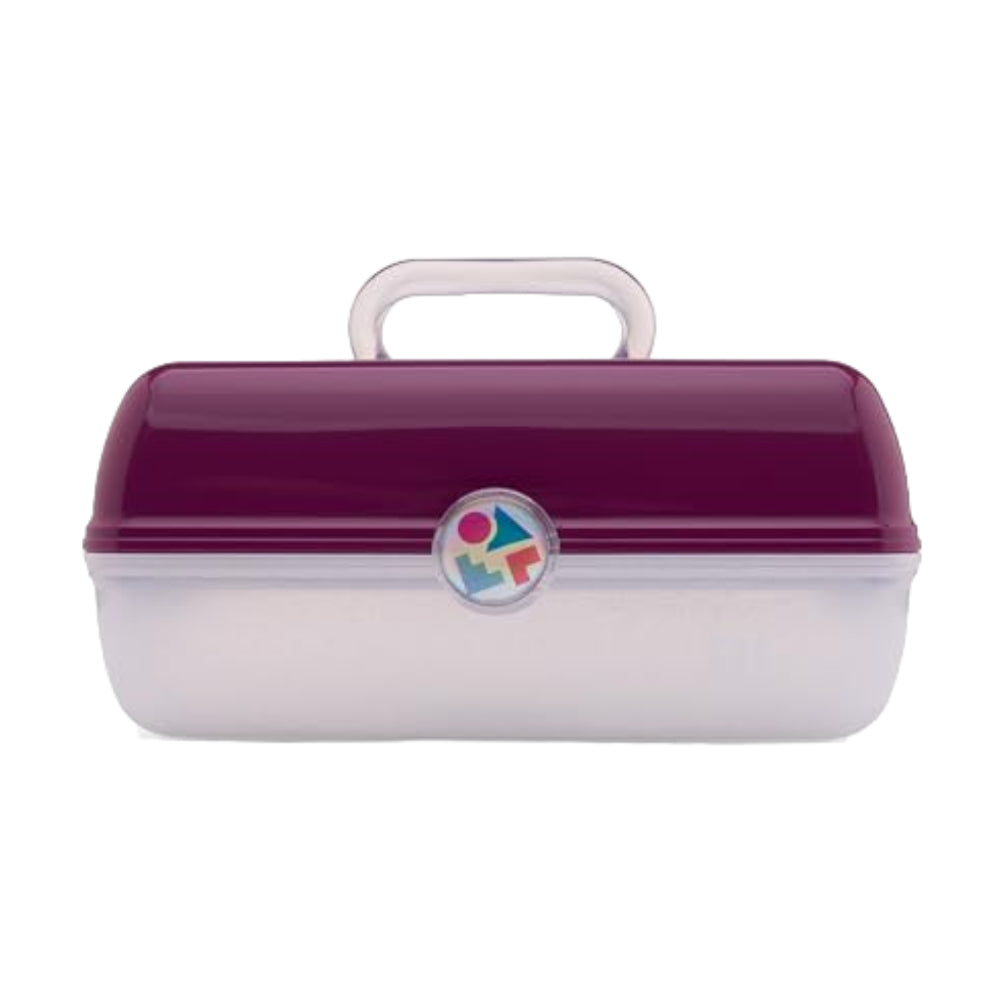 Caboodle On The Go Girl Makeup Organizer - Portable Cosmetic Case for Travel, School & Gym - Perfect for Teens & Women (Pink) | Compact Storage for Makeup Brushes, Lipsticks & Beauty Essentials
