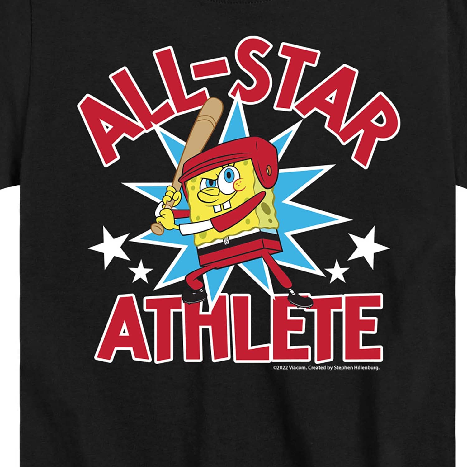 HYBRID APPAREL Spongebob Squarepants American All Star Graphic T-Shirt for Toddler & Youth | Cartoon Character Tees for Kids, Boys & Girls | Perfect for Playdates, Birthday Parties & Casual Wear