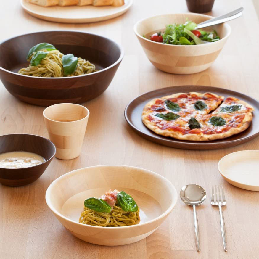 Premium Handcrafted Wooden Soup Bowl - Natural & Eco-Friendly for Hot Soups, Stews, and Ramen - Perfect for Home Dining, Camping, and Gifts
