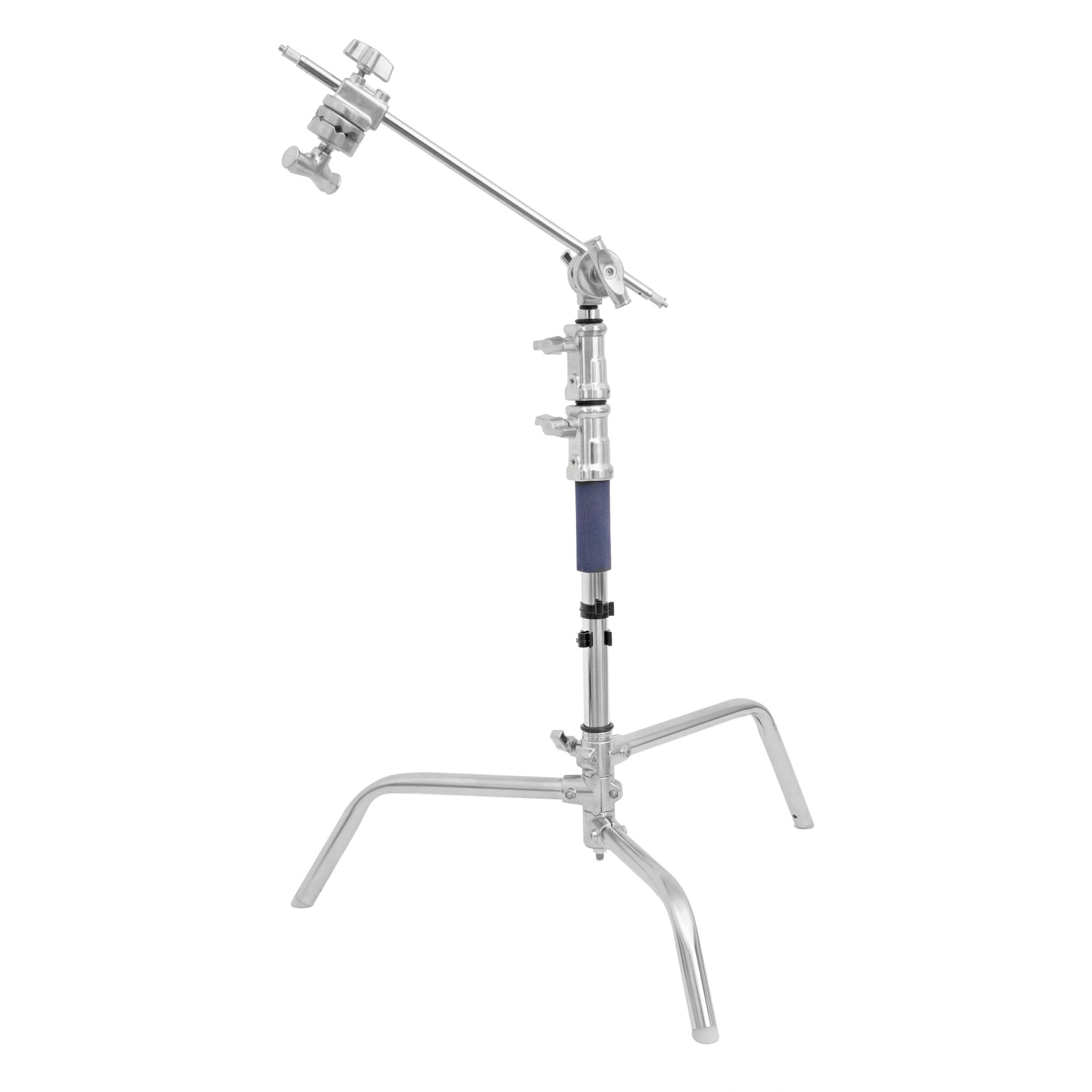 161cm Heavy Duty Stainless Steel Turtle Base Studio C Stand with 20