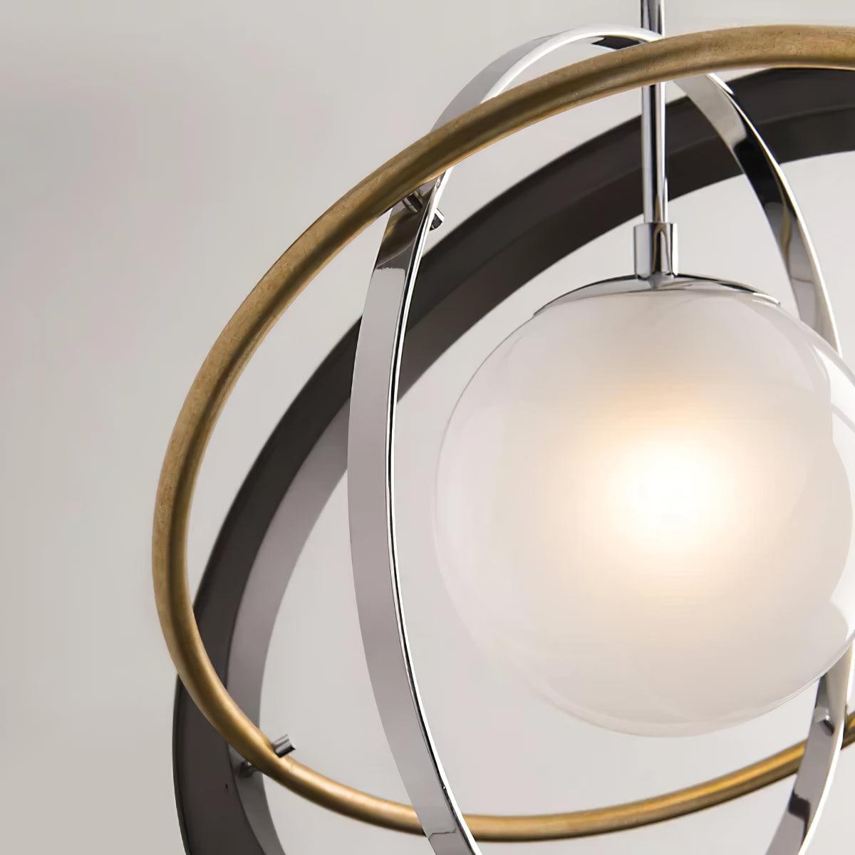 Apogee Modern Pendant Lamp - Sleek Hanging Light Fixture for Kitchen, Dining Room & Living Room Decor - Energy Efficient LED Lighting for Home & Office