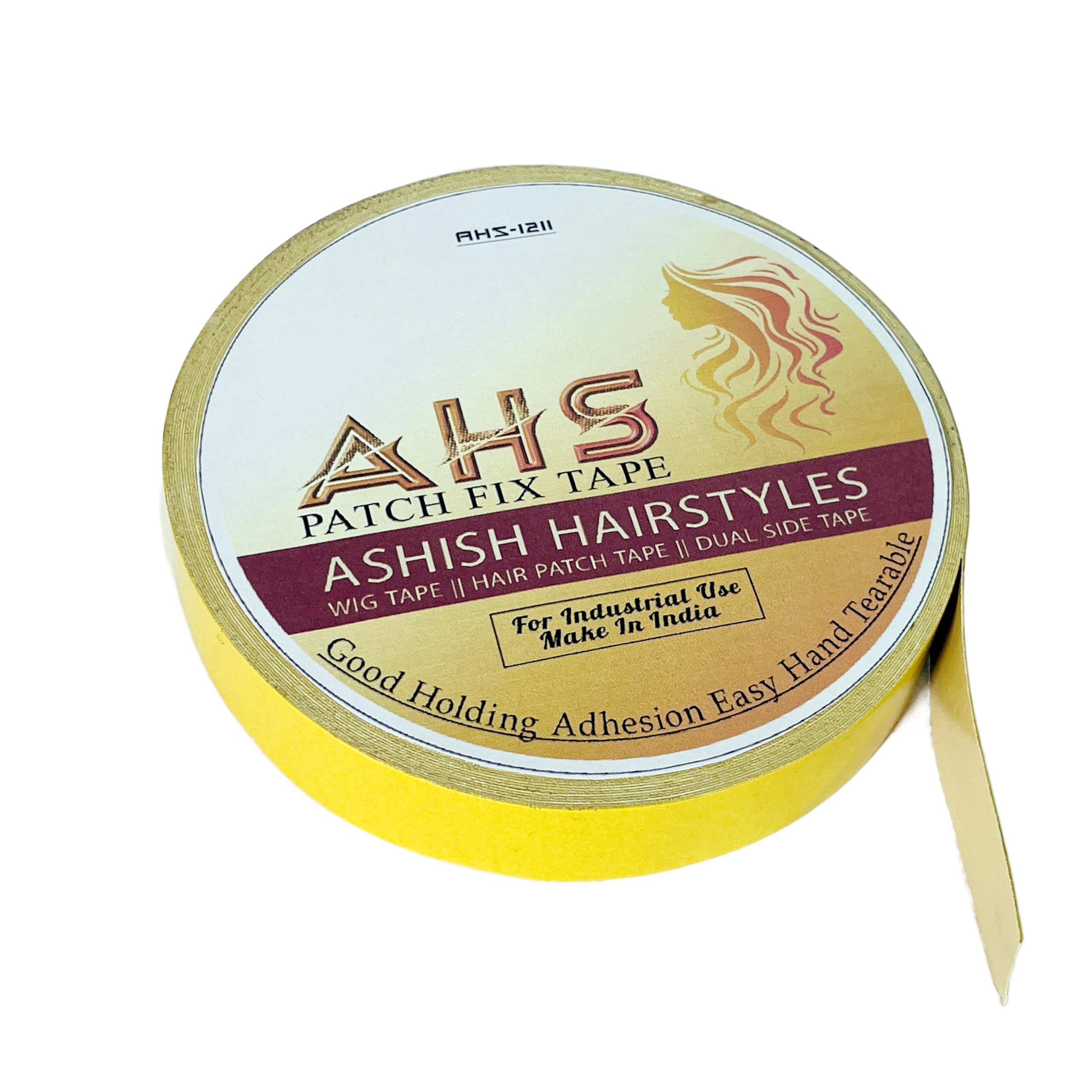 Premium AHS Hair Wigs Tape - Double Sided Cotton Adhesive for Hair Patch & Toupee (1