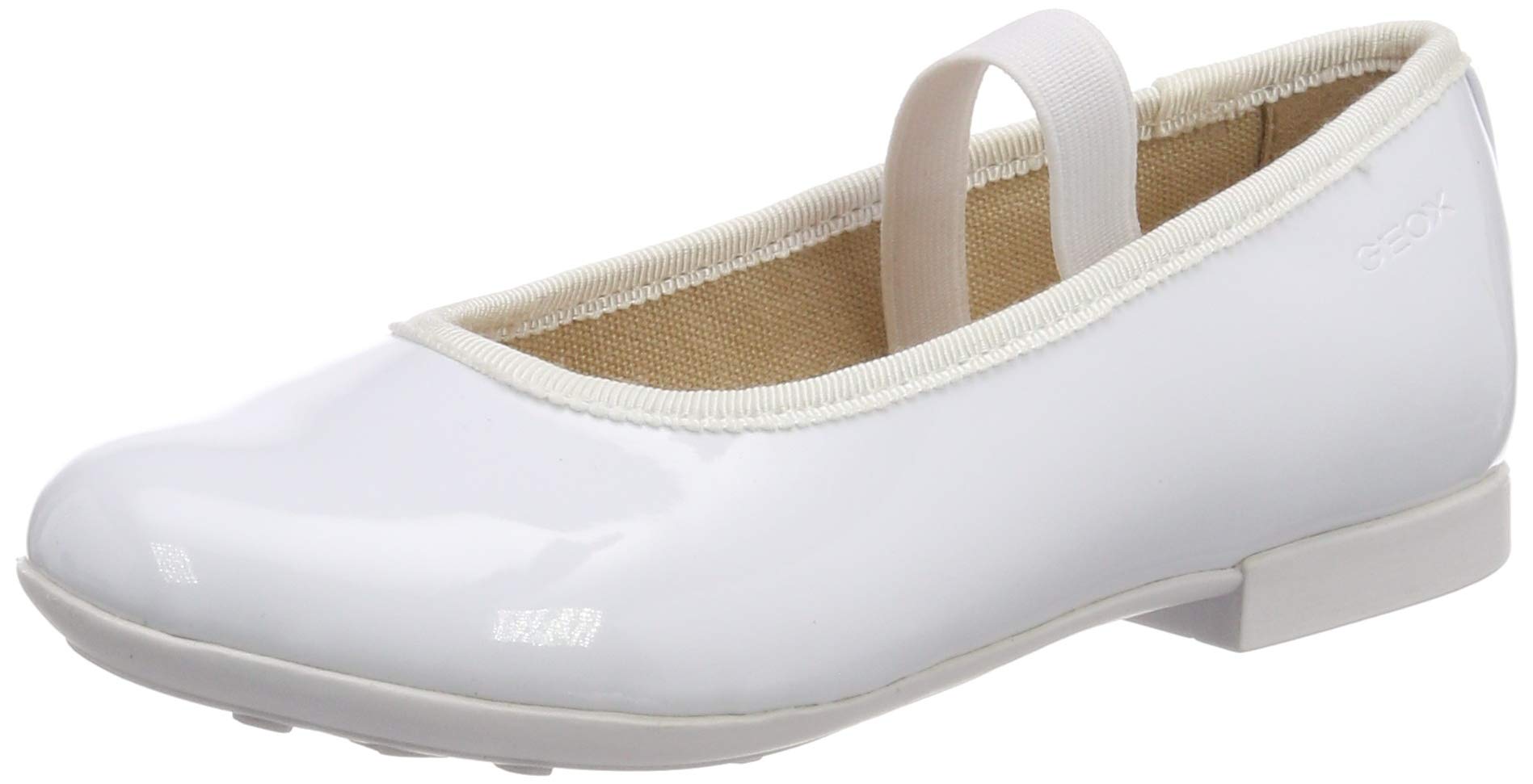 Geox Kids Girl's Plie Girl 51 Sneakers - Lightweight & Breathable School Shoes for Little/Big Kids - Perfect for School, Play & Everyday Wear