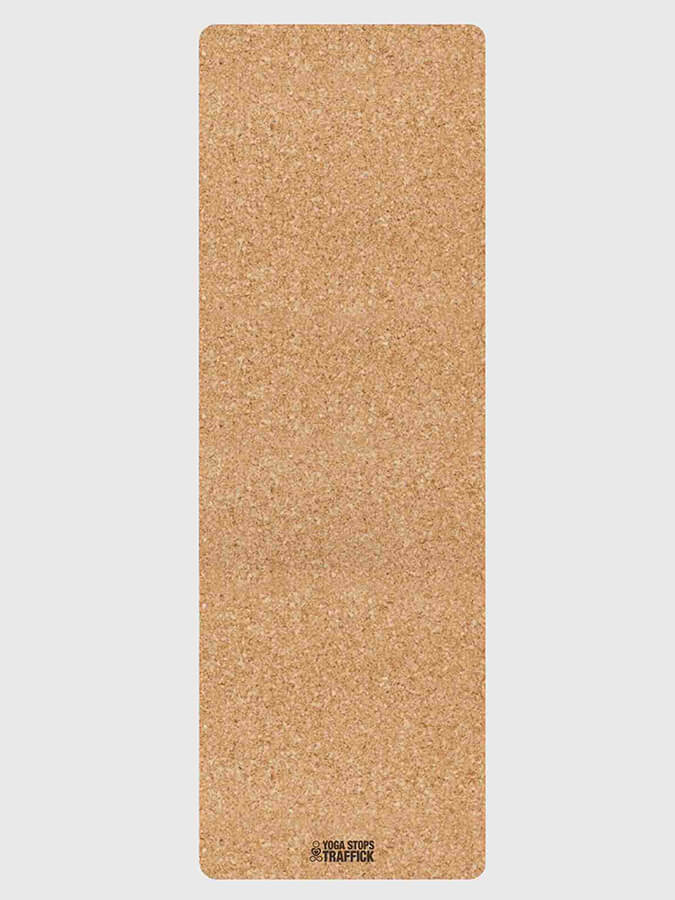 Eco-Friendly Cork Yoga Mat 4mm Non-Slip for Hot Yoga & Pilates - Perfect for Home, Studio & Travel Use