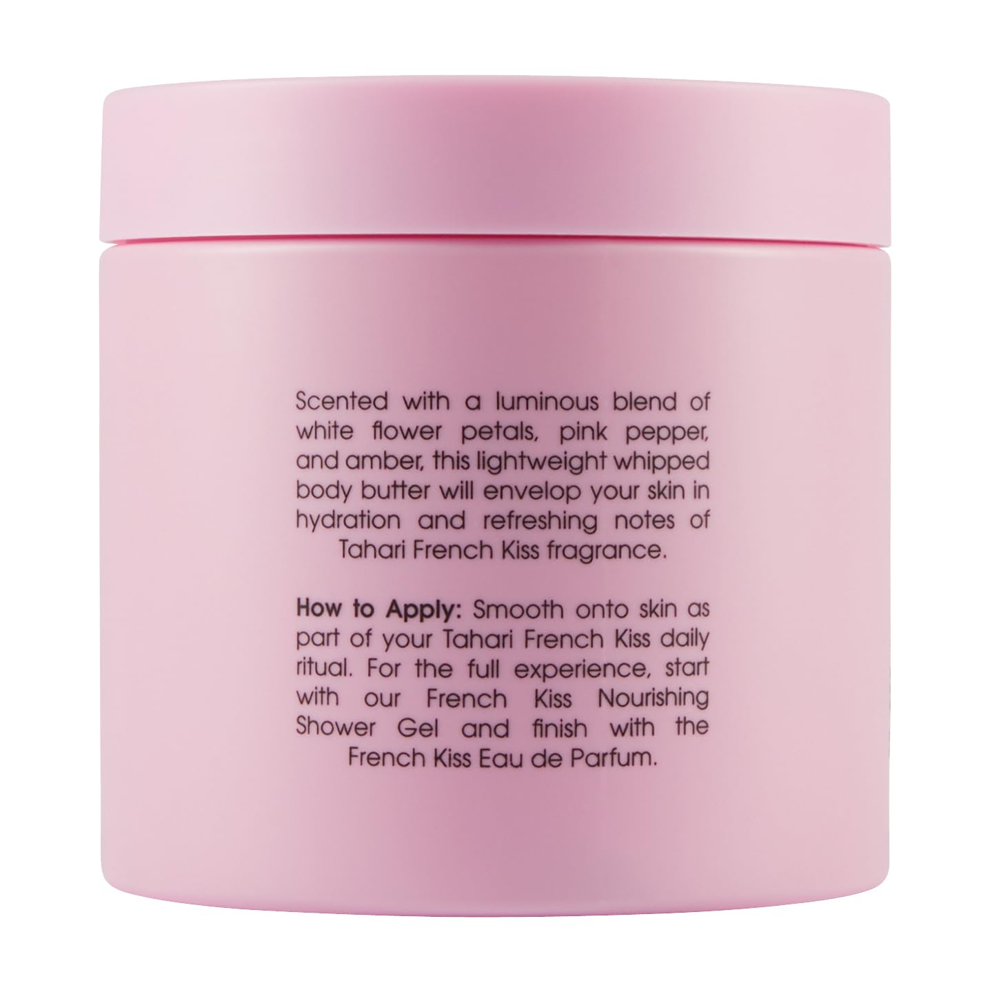 TAHARI French Kiss Body Butter - 12 oz (354 mL) Ultra Hydrating Moisturizer for Dry Skin - Perfect for Daily Use & Spa Nights