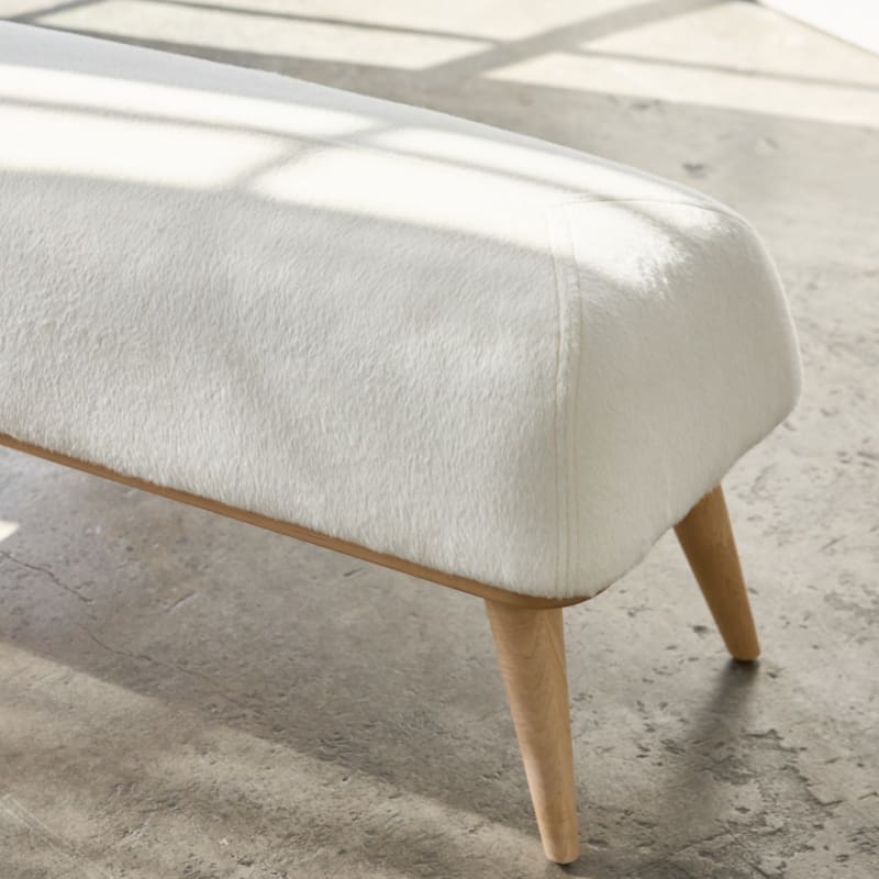 Upholstered Bench with Storage - Soft Cushioned Seat for Bedroom, Living Room & Entryway - Stylish & Comfortable Home Decor Furniture