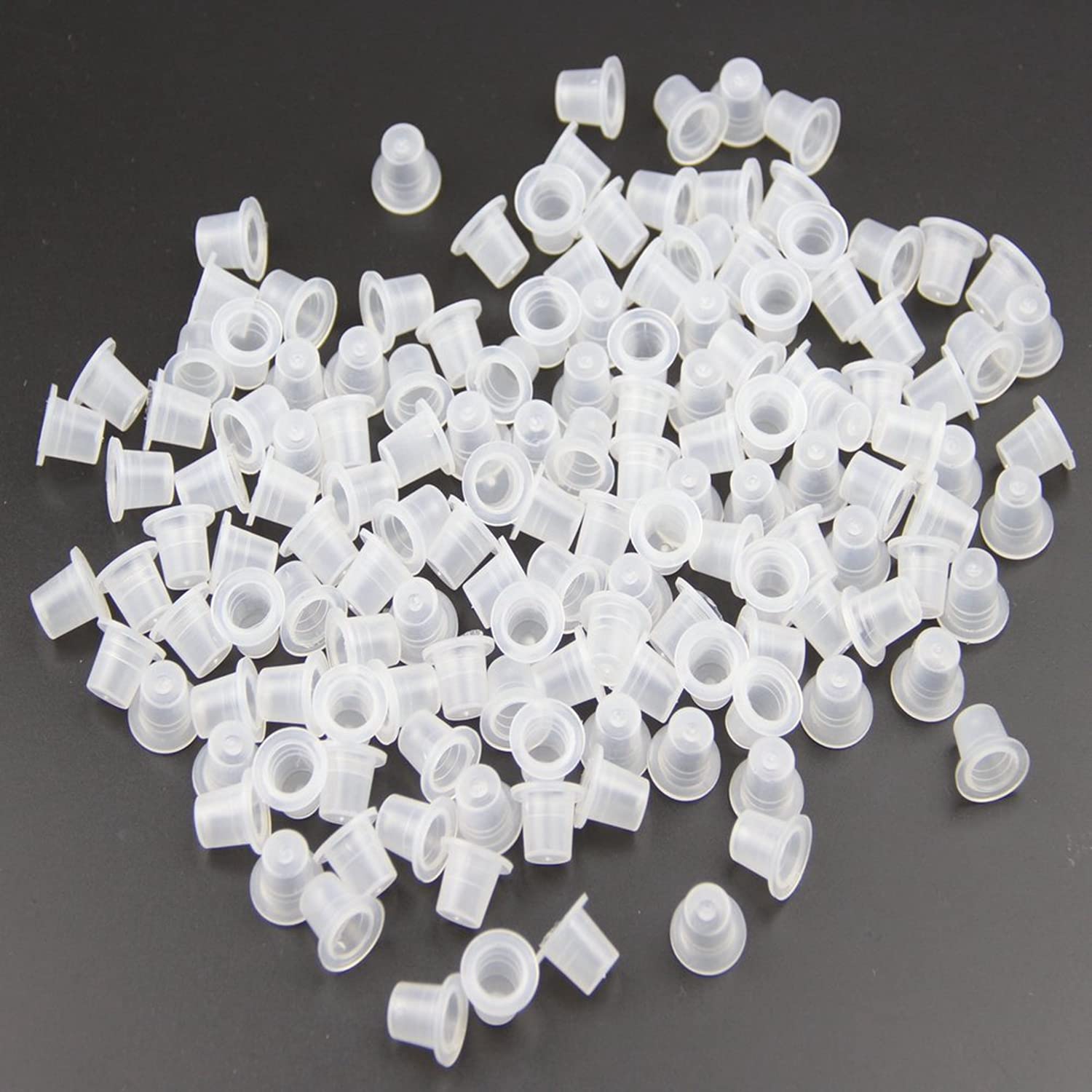 Disposable Tattoo Ink Caps 1000pcs - 9MM Small Ink Cups for Professional Tattoo Artists | Perfect for Tattoo Supplies, Studio Use & Hygiene Control