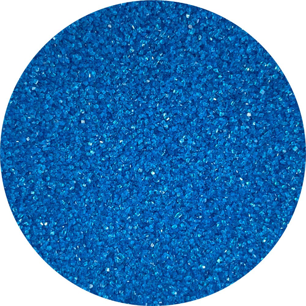 DecoPac Bulk Blue Sanding Sugar 33oz Tub - Edible Decor for Cakes, Cookies & Desserts - Perfect for Baking, Party Treats & DIY Crafts