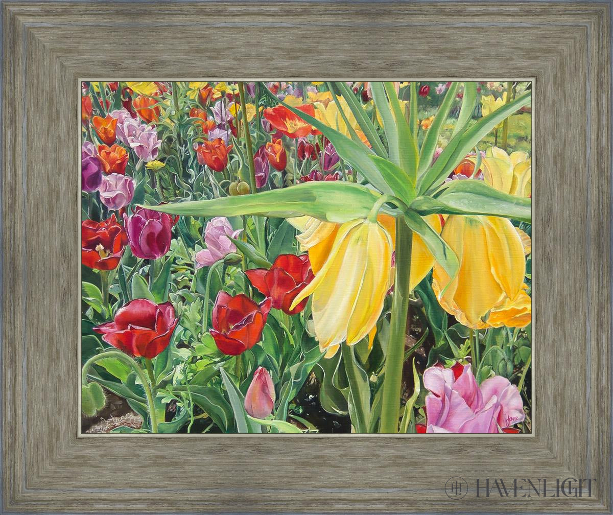 Carousel Tulips By Nila Jane Autry - Beautiful Artificial Silk Tulip Flowers for Home Decor, Wedding Centerpieces, and Spring Table Arrangements