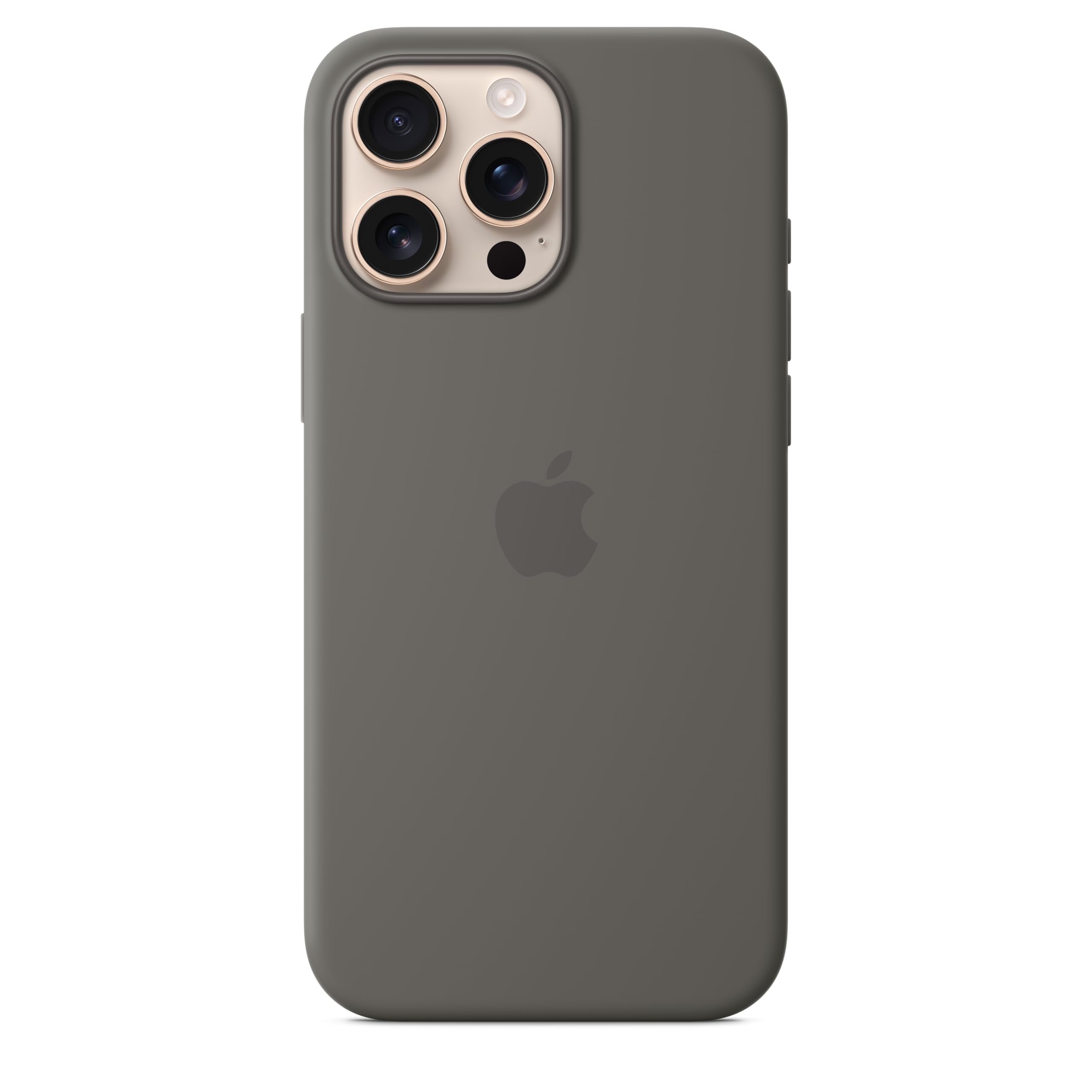 Apple iPhone 16 Pro Max Case with MagSafe - Premium Silicone Protective Cover, Shockproof & Scratch Resistant, Perfect Fit for iPhone 16 Pro Max (Stone Grey) - Ideal for Daily Use, Travel & Outdoor Activities