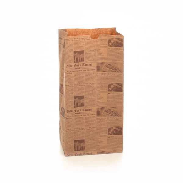 Eco-Friendly Kraft Paper Bags 8 lb - 6 x 4 x 11.75 Inches - 100 Count Box - Perfect for Retail Packaging, Grocery Shopping & Gift Wrapping