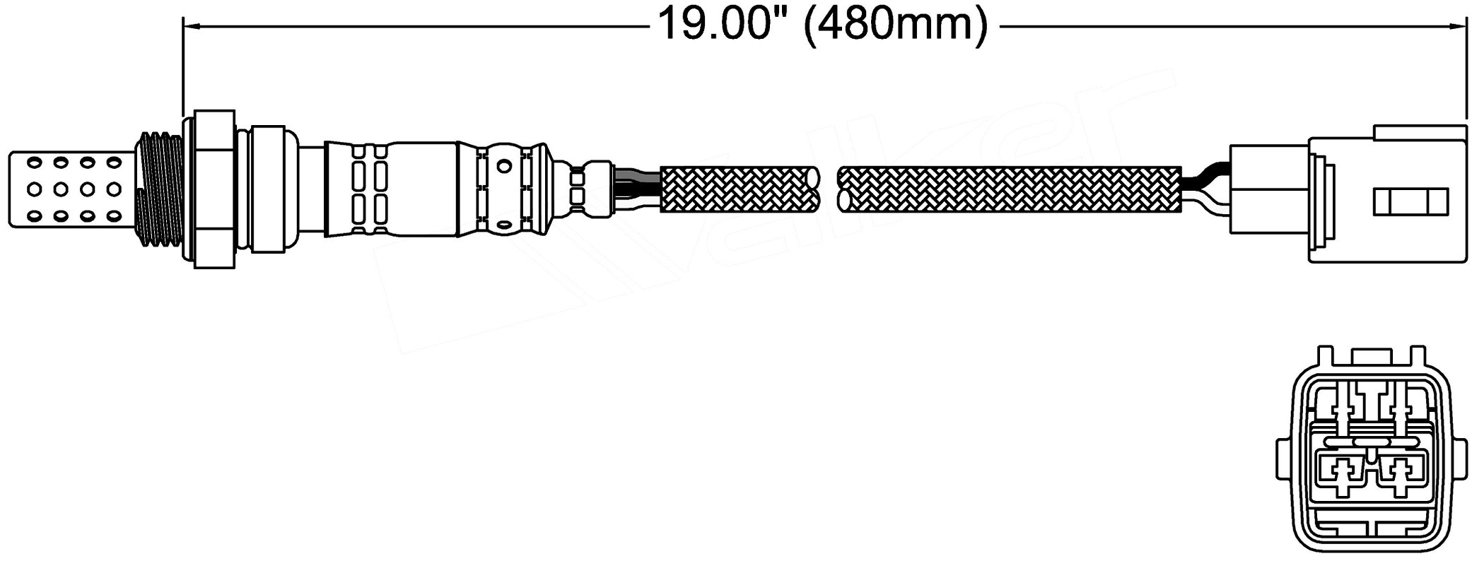 ACDelco Gold 213-3025 Heated Oxygen Sensor - Compatible with GM Vehicles - Improves Fuel Efficiency & Emissions - Perfect for Engine Performance Upgrades & Emissions Testing