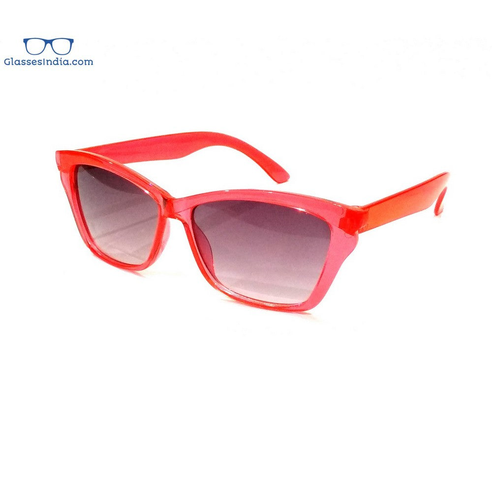 Stylish Red Kids Fashion Sunglasses TKS003 - UV Protection, Lightweight & Durable - Perfect for Outdoor Play, Beach Trips & Summer Activities