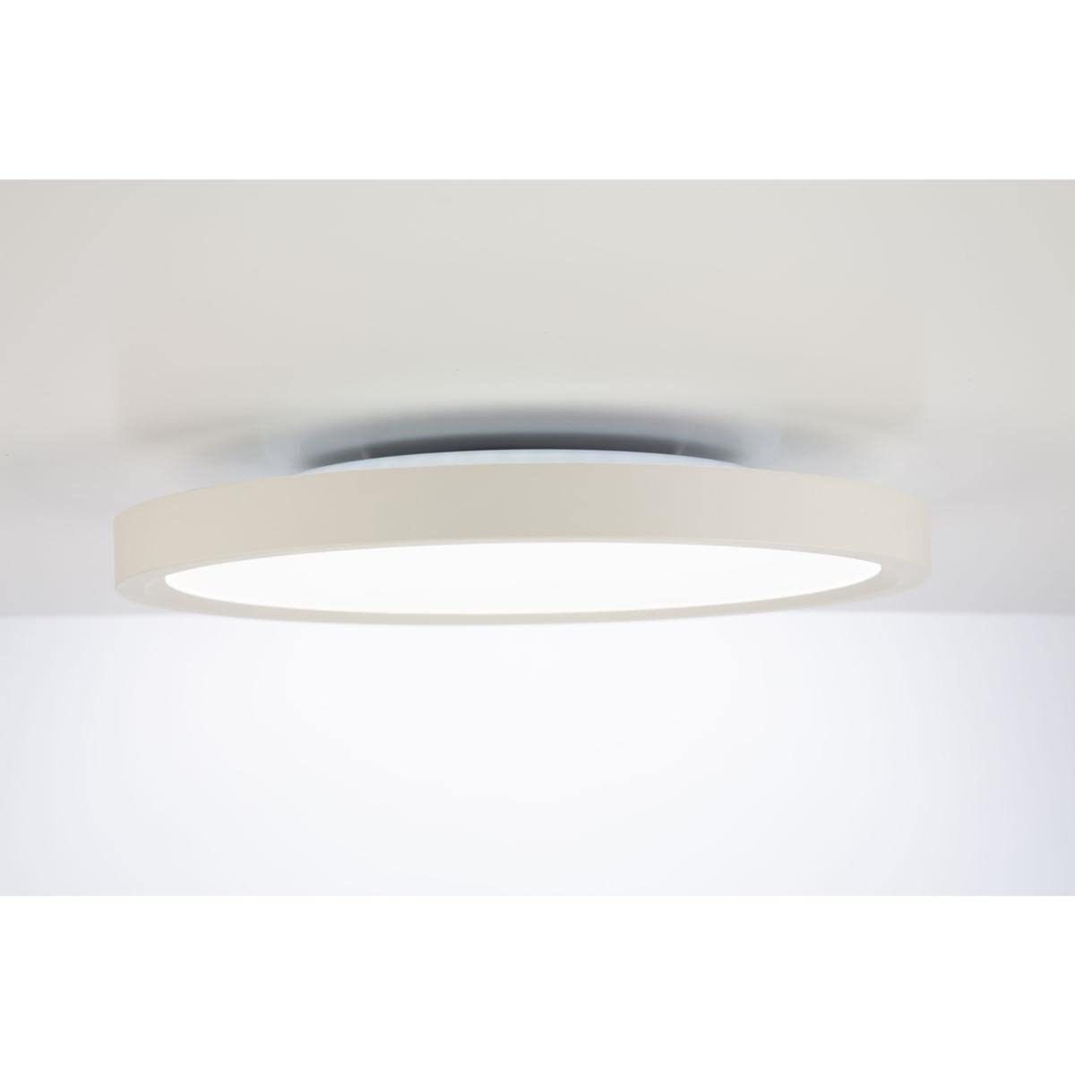 Artcraft BT2000WH Smart LED Flush Mount Ceiling Light - White, Dimmable, 3000K Warm White, 24W, 1800LM, for Bedroom, Living Room, Kitchen, Hallway (UL Listed)